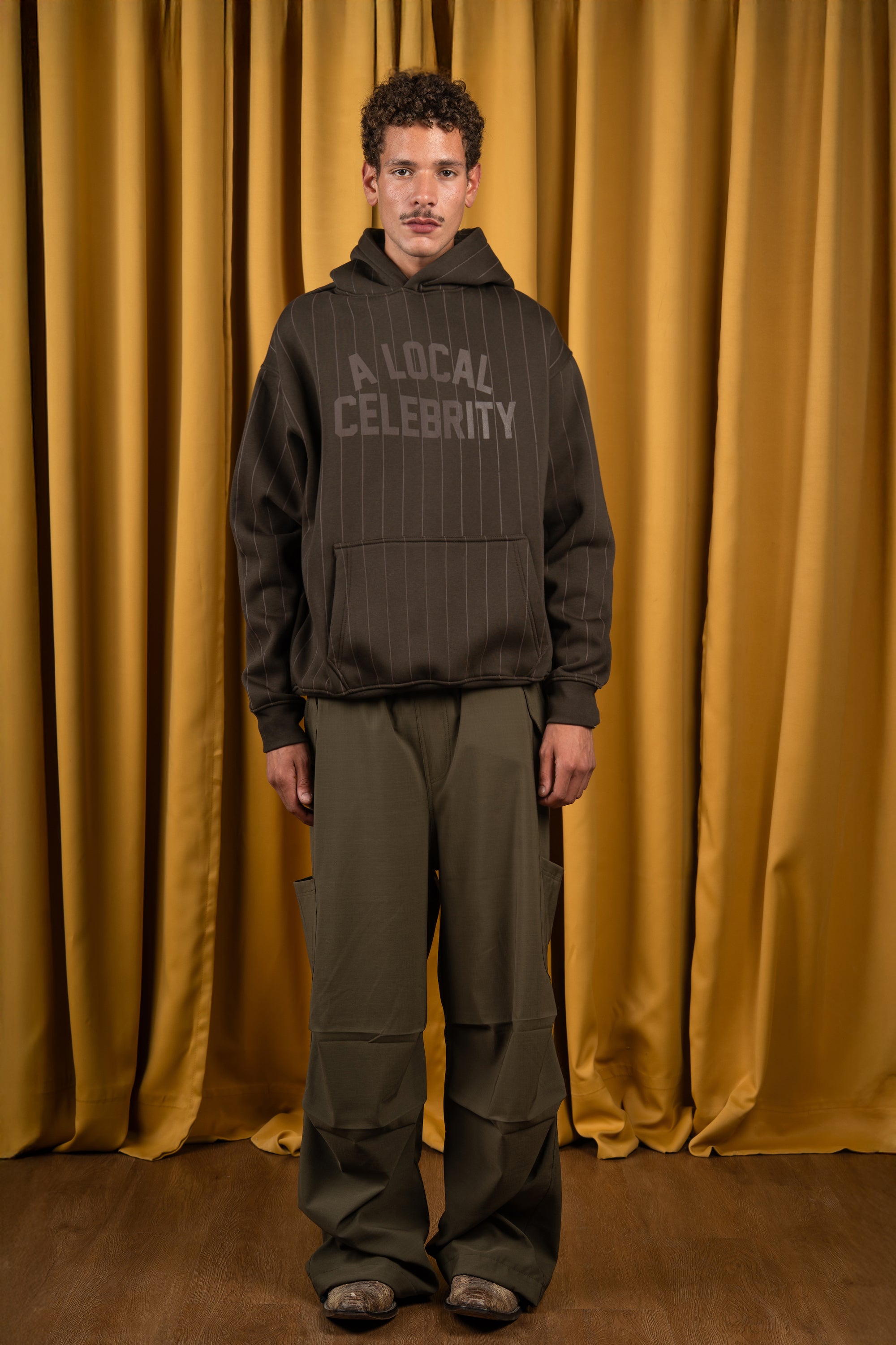 BYN X ALC Olive Parachute Cargos