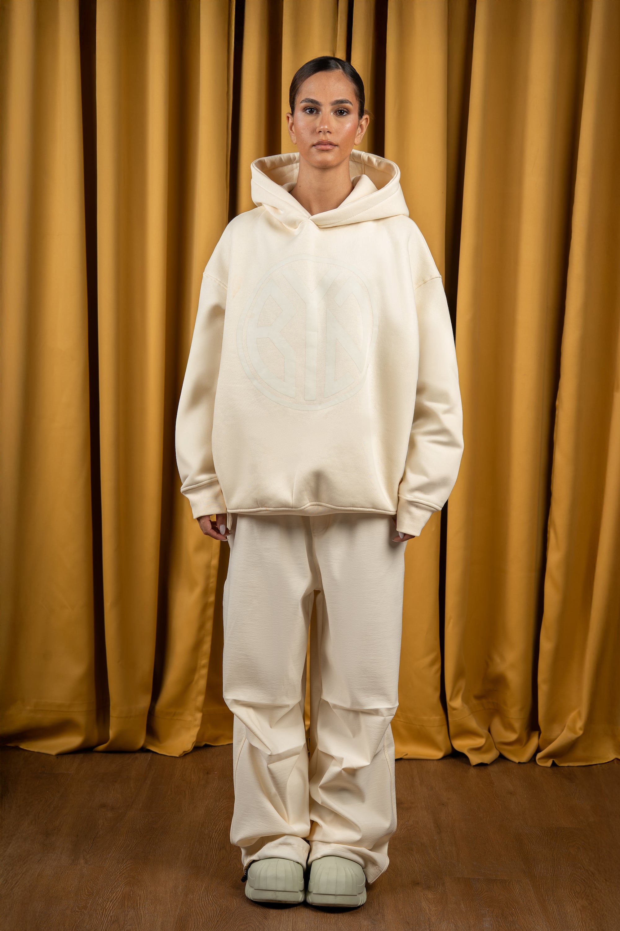 BYN X ALC Cream Chalk Hoodie