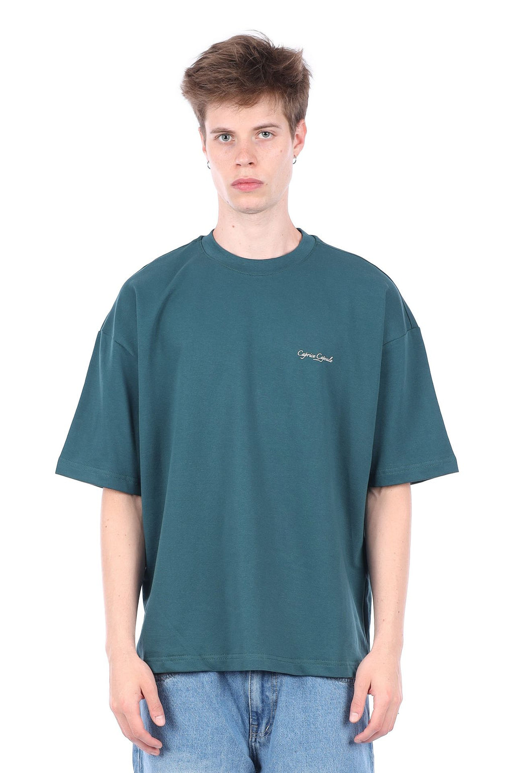 Teal Caprice Beauty Oversized T-shirt