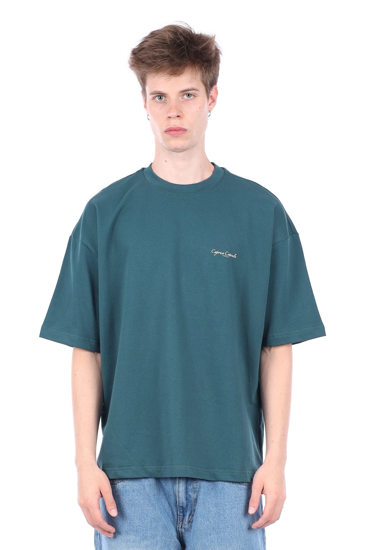 Teal Caprice Beauty Oversized T-shirt