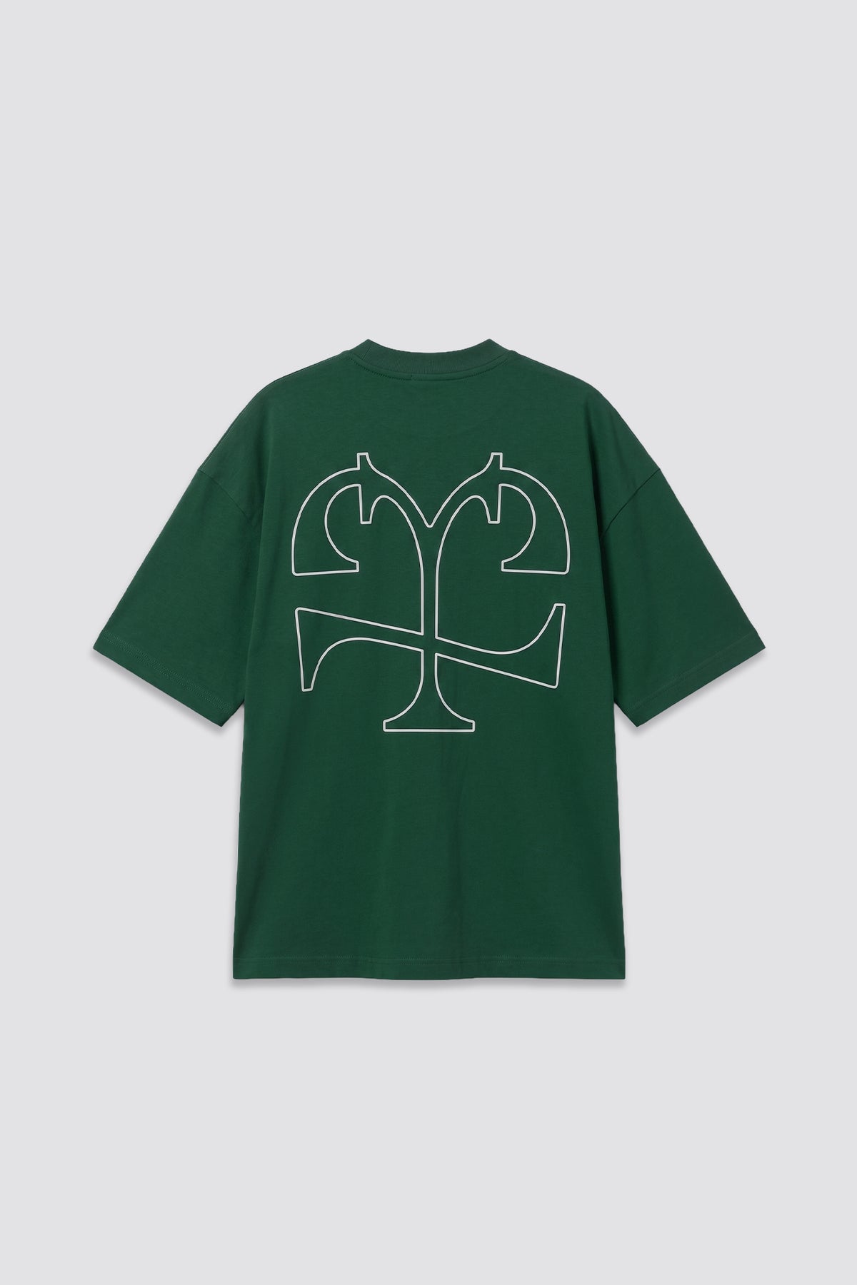 04X Oversized Forest Written IN Time T-Shirt