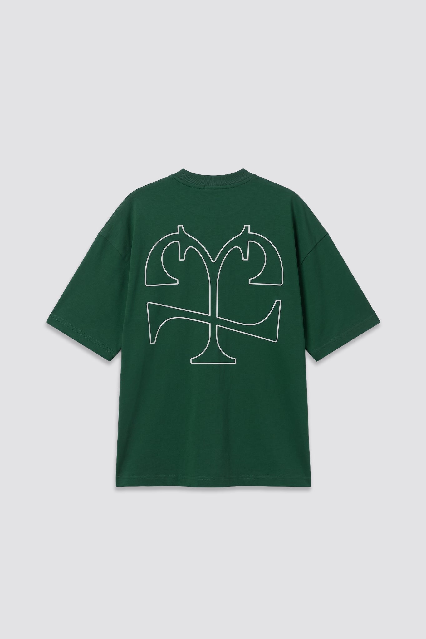 04X Oversized Forest Written IN Time T-Shirt