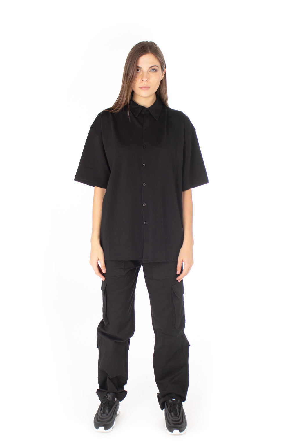 Black Justlines Heavyweight Shirt