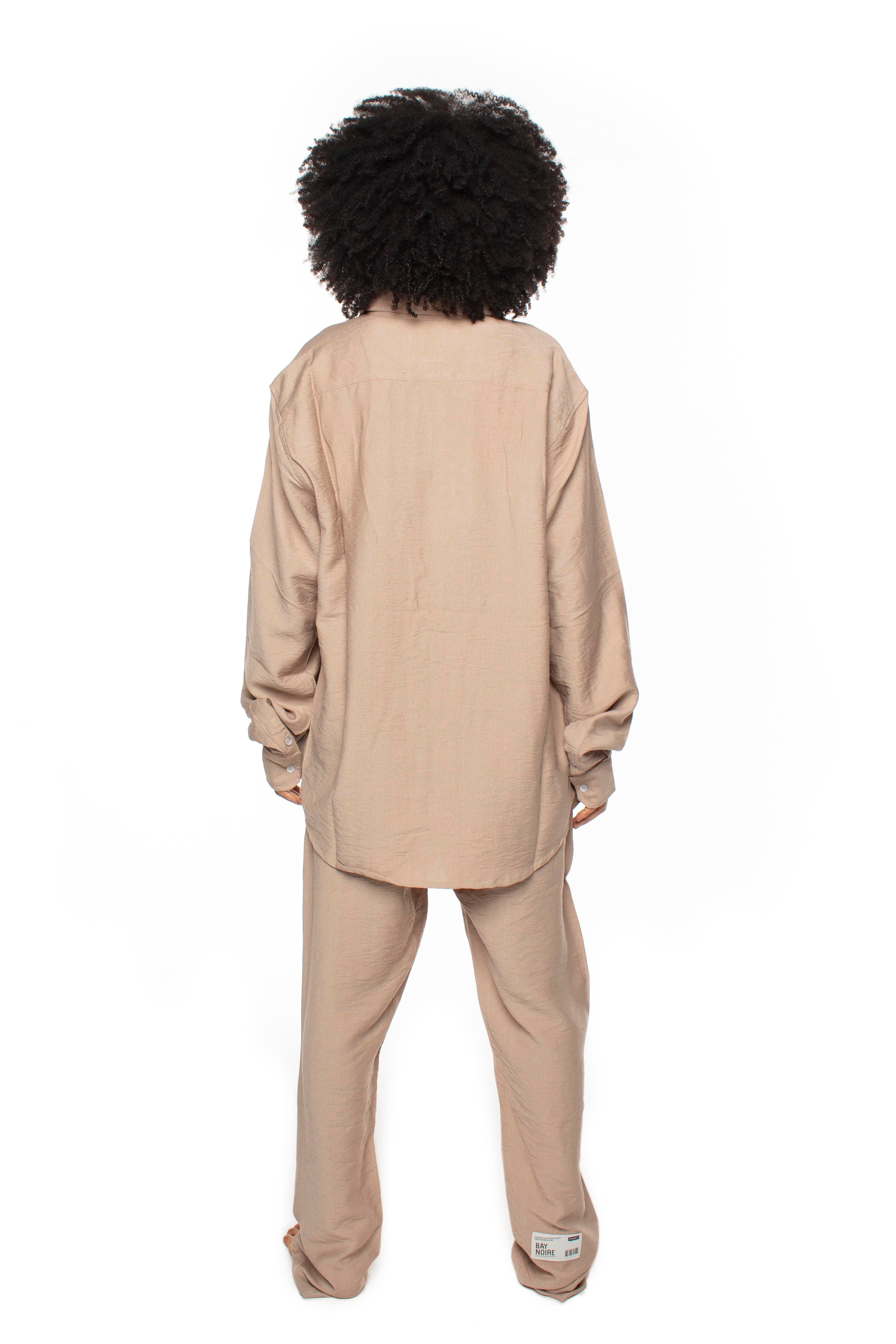 Brown Linen Pants V2