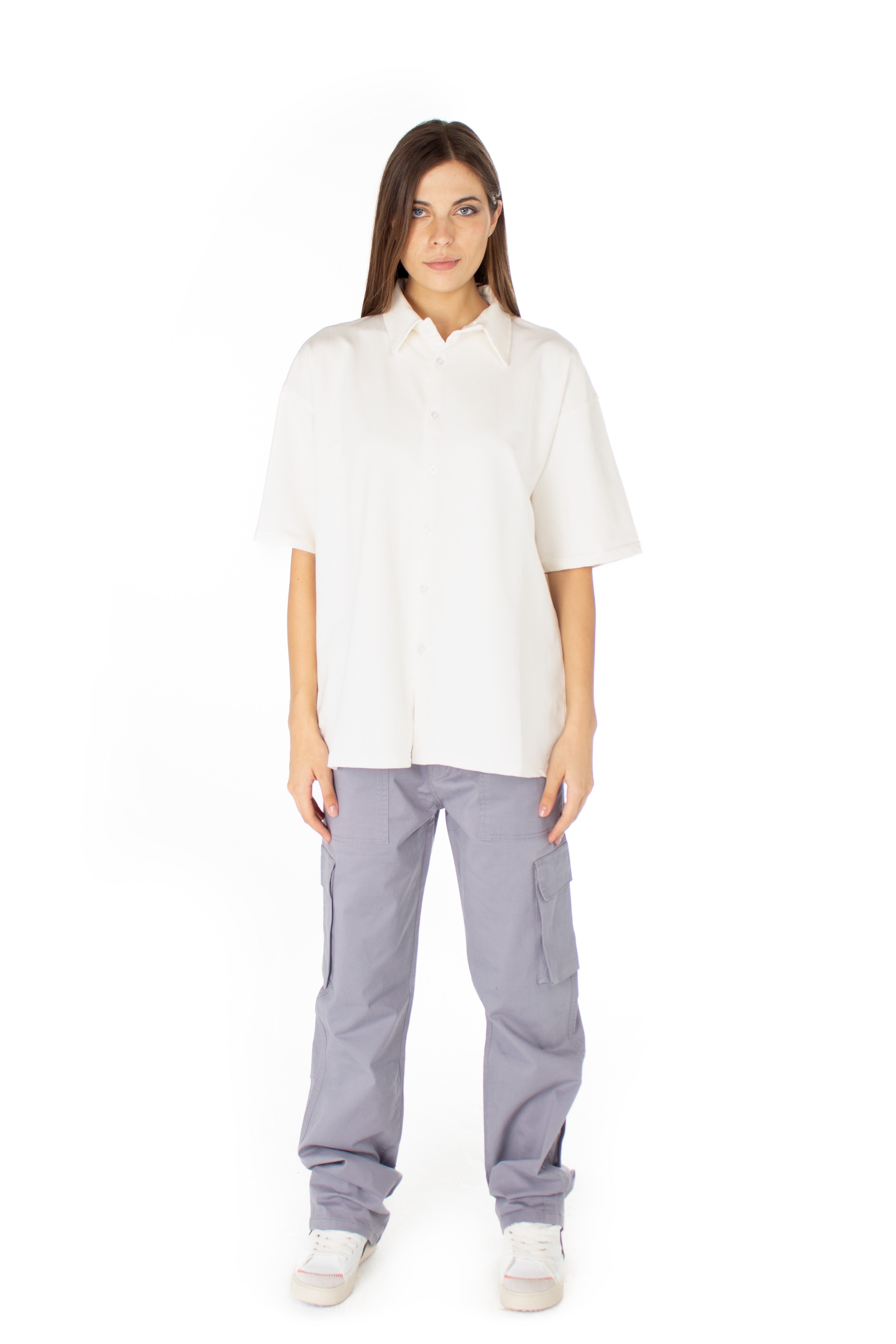 Grey Core Cargo Pants