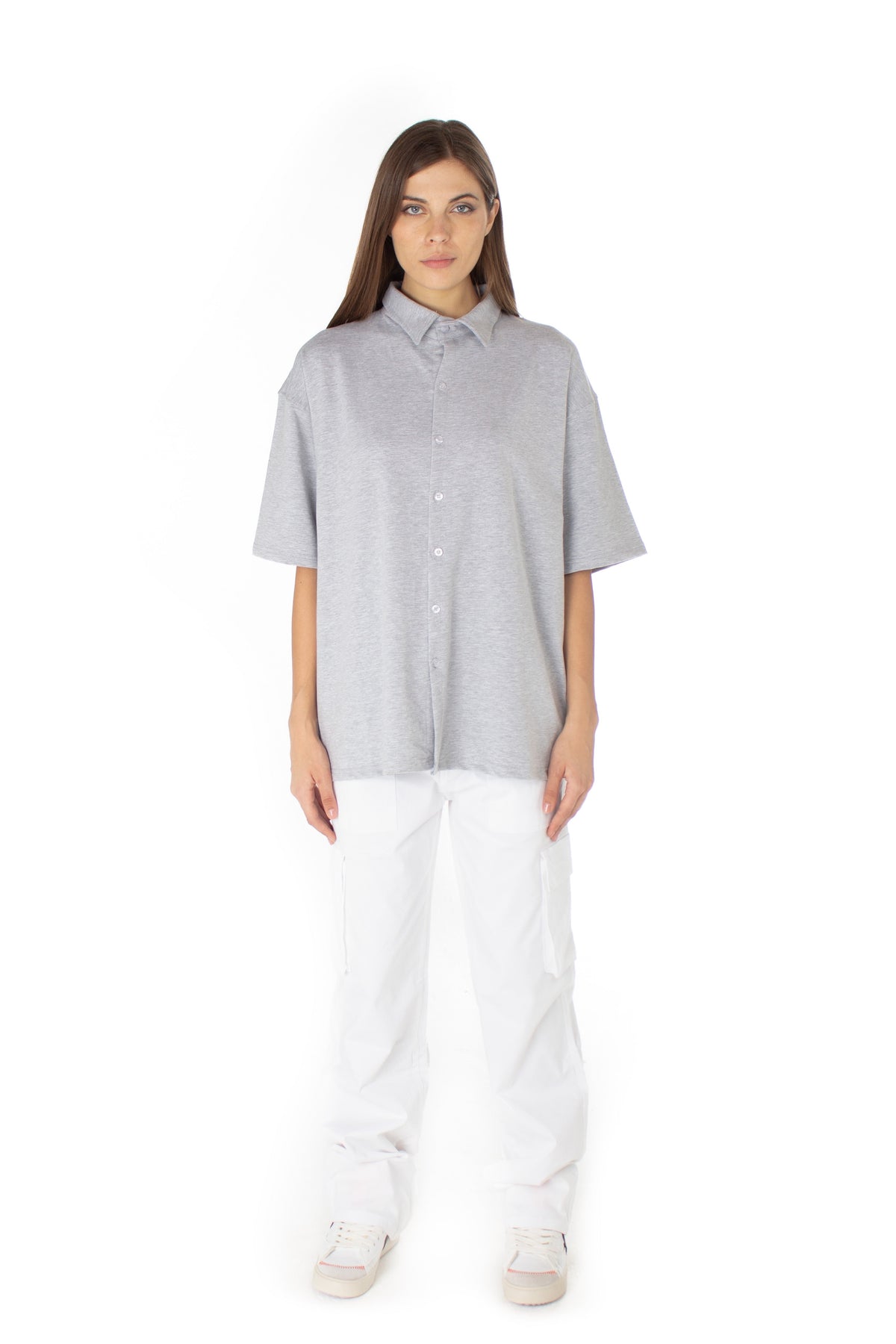 Grey Justlines Heavyweight Shirt