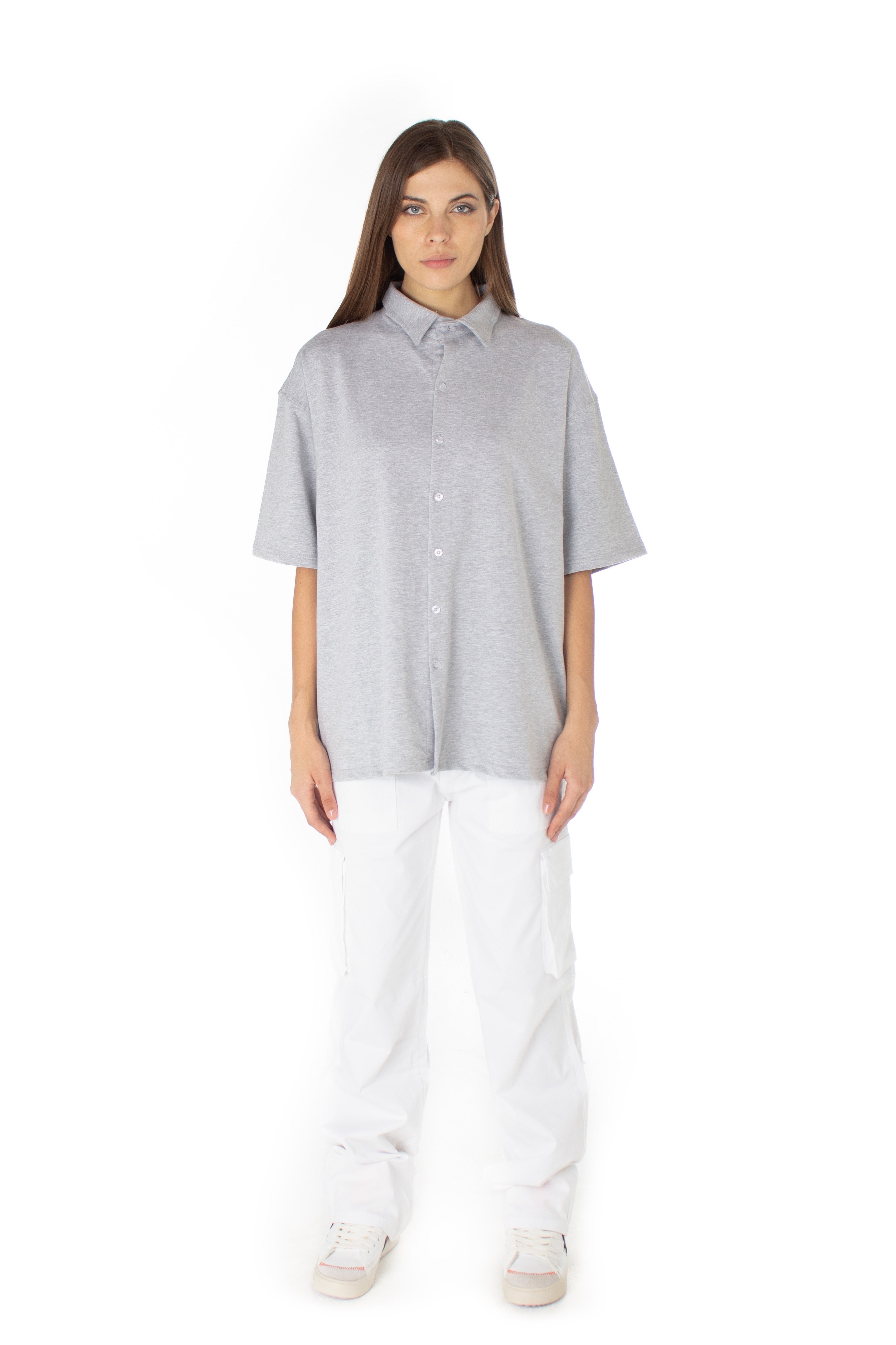 Grey Justlines Heavyweight Shirt