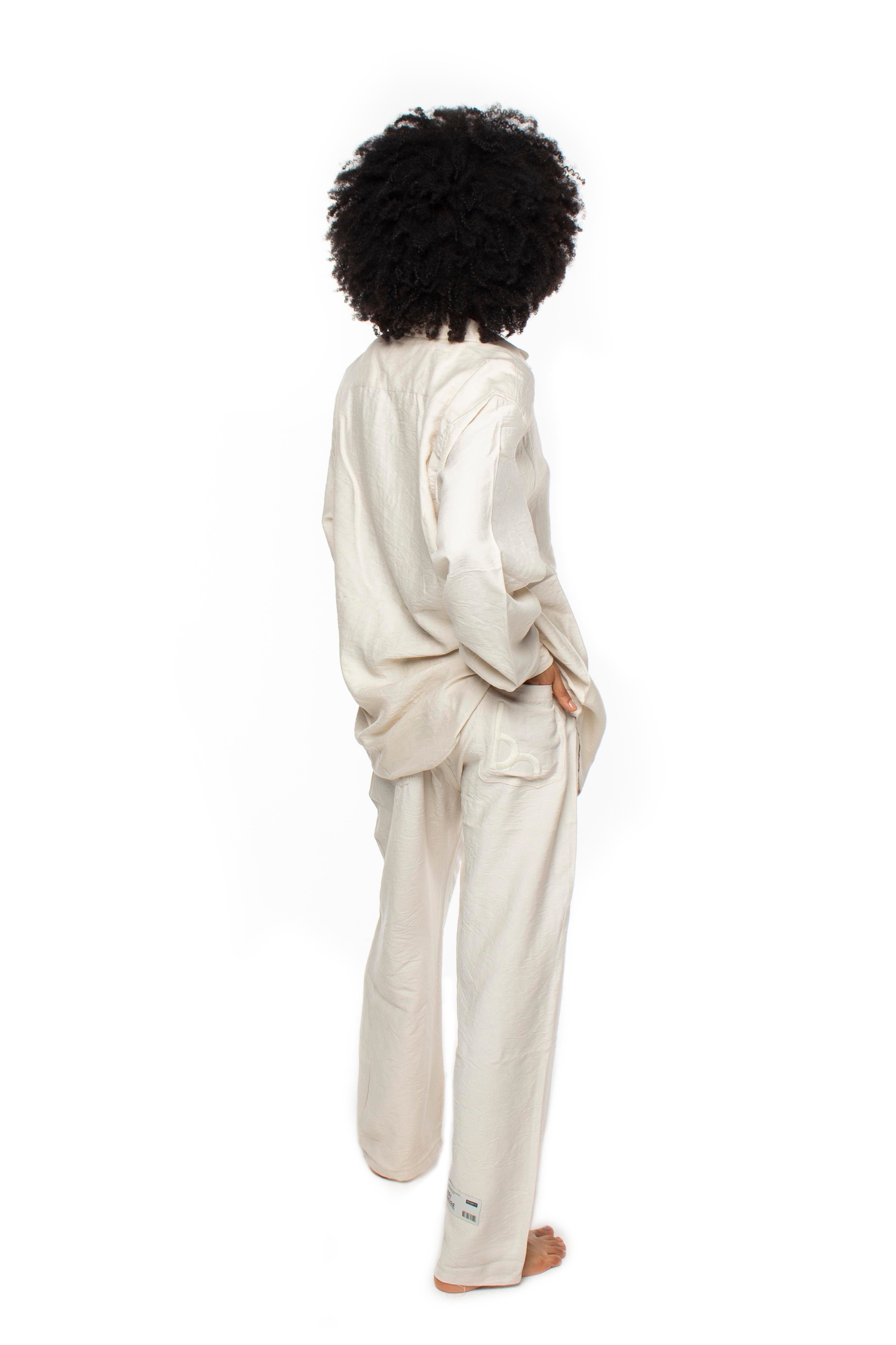 Light Beige Linen Pants V2