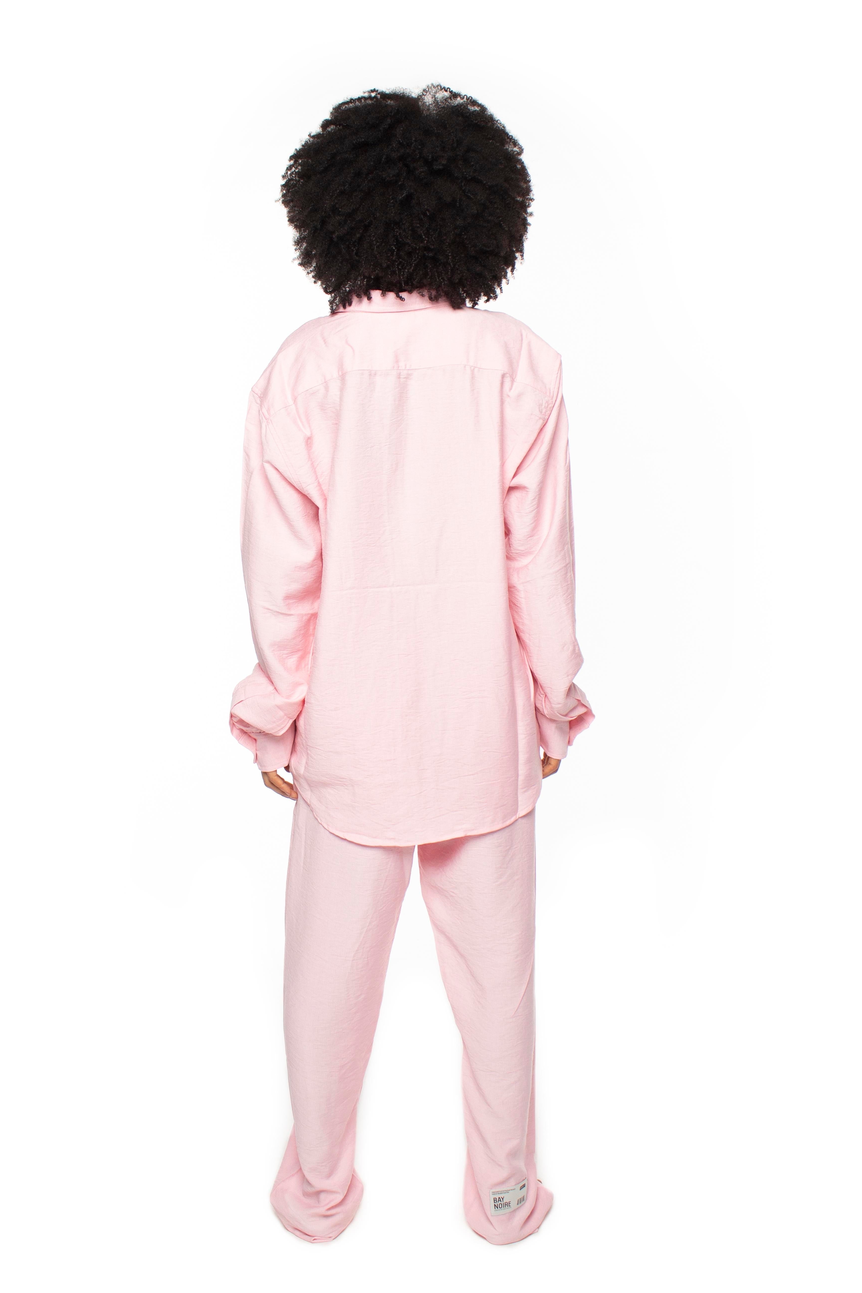 Pink Linen Pants V2