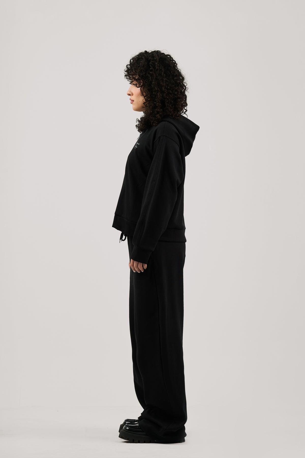 Black Baynoire Studios Zip - Up Hoodie