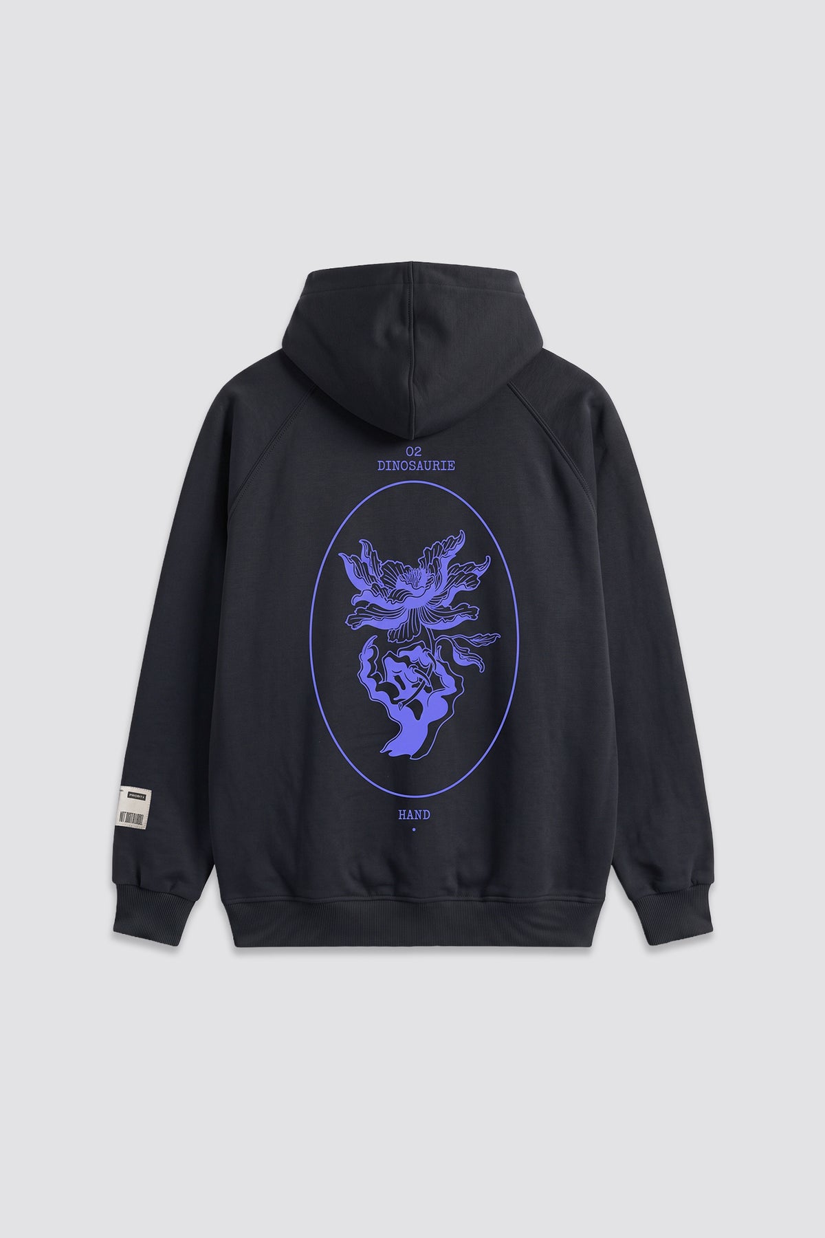 Navy Dinosaurie 02 Oversized Hoodie