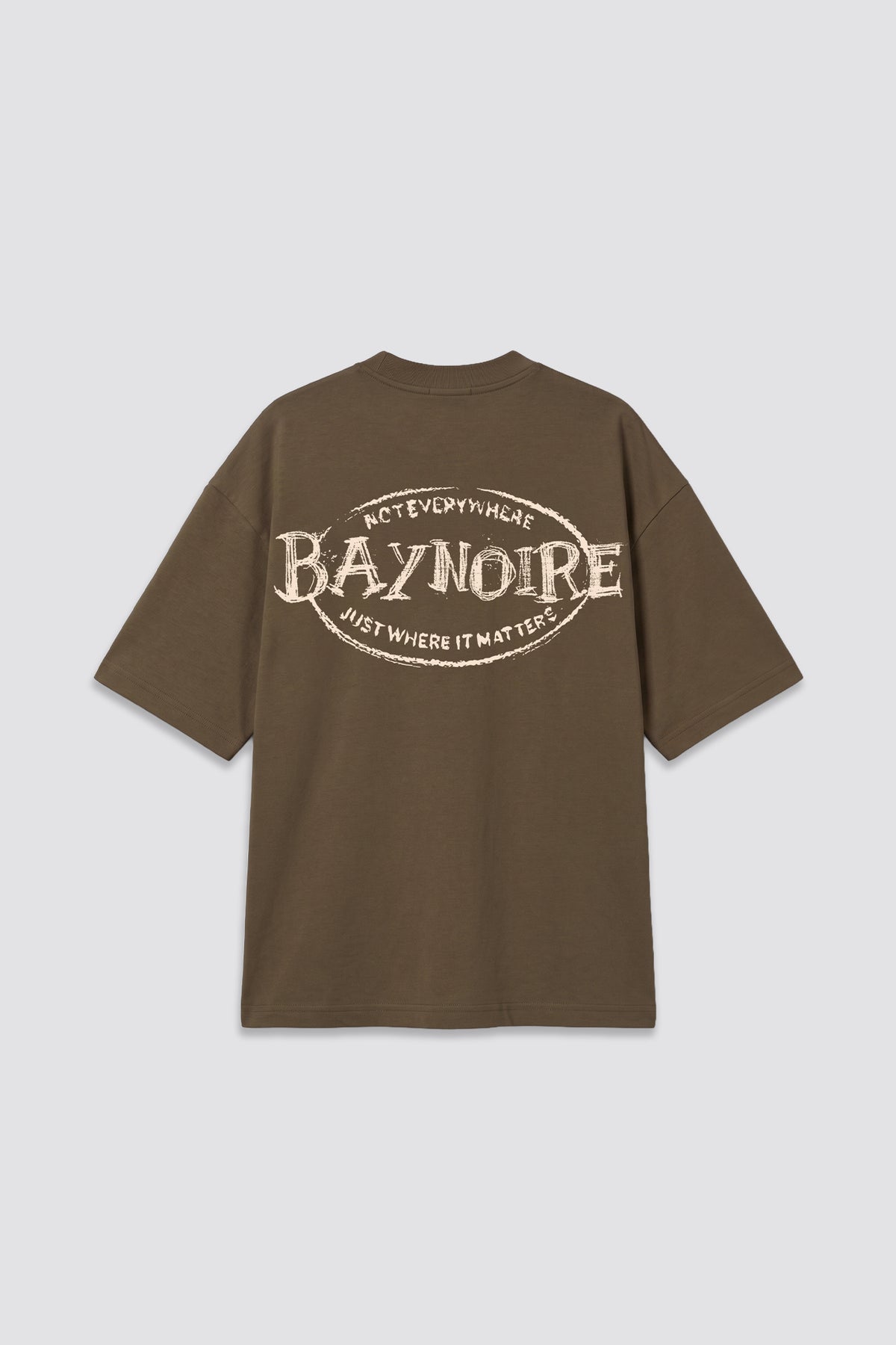 04X Oversized Olive Not Everywhere T-Shirt
