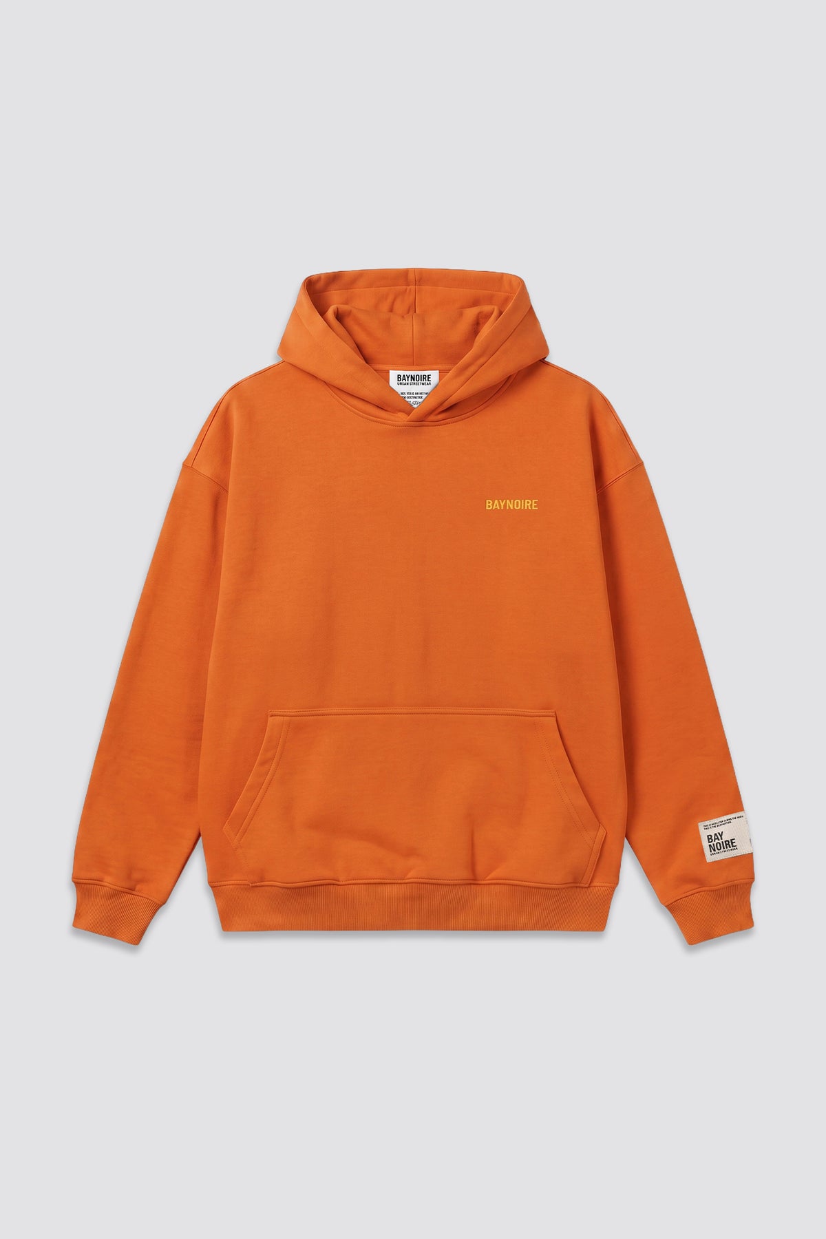 Orange Logo II PL Oversized Hoodie