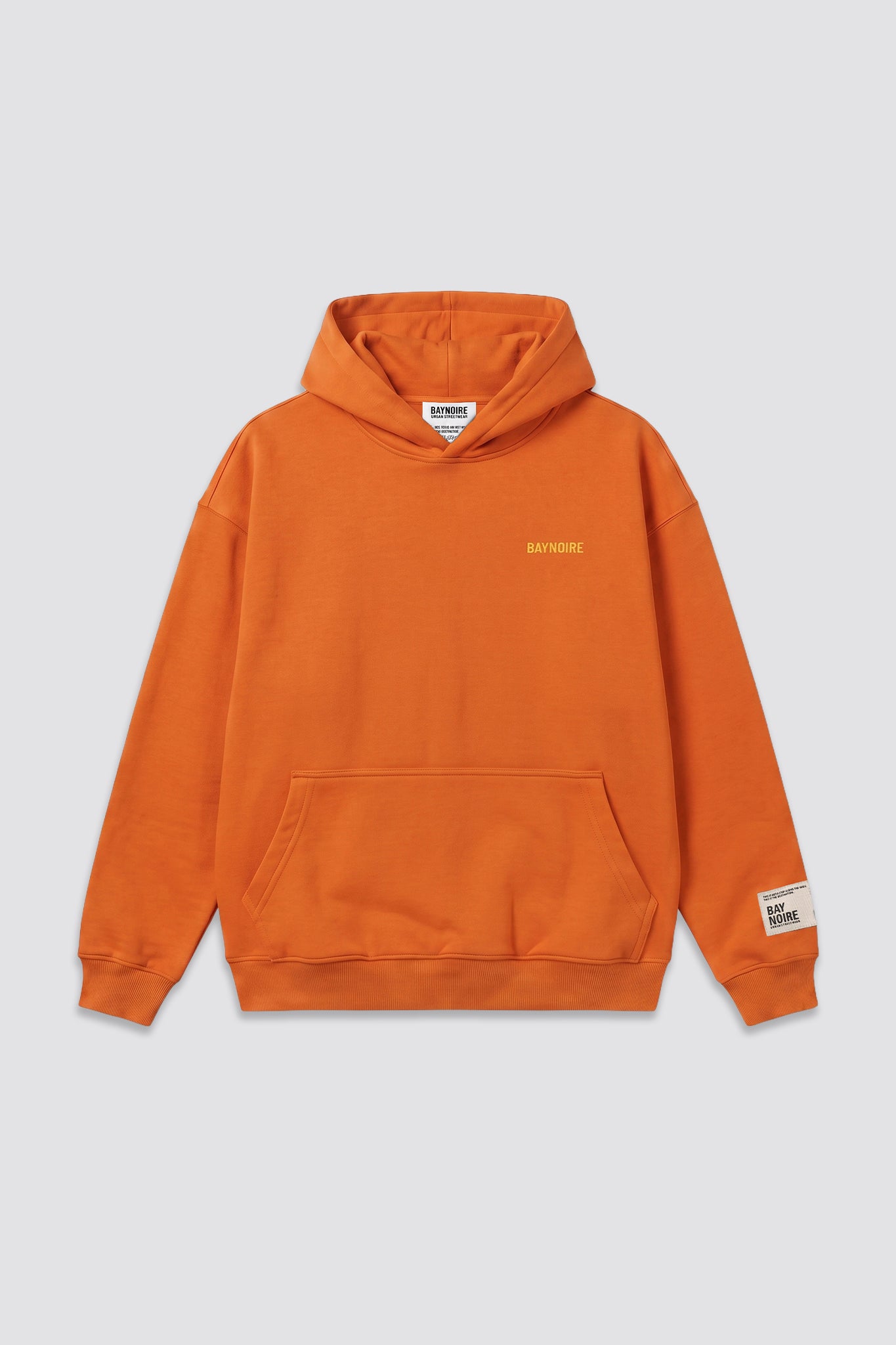 Orange Logo II PL Oversized Hoodie