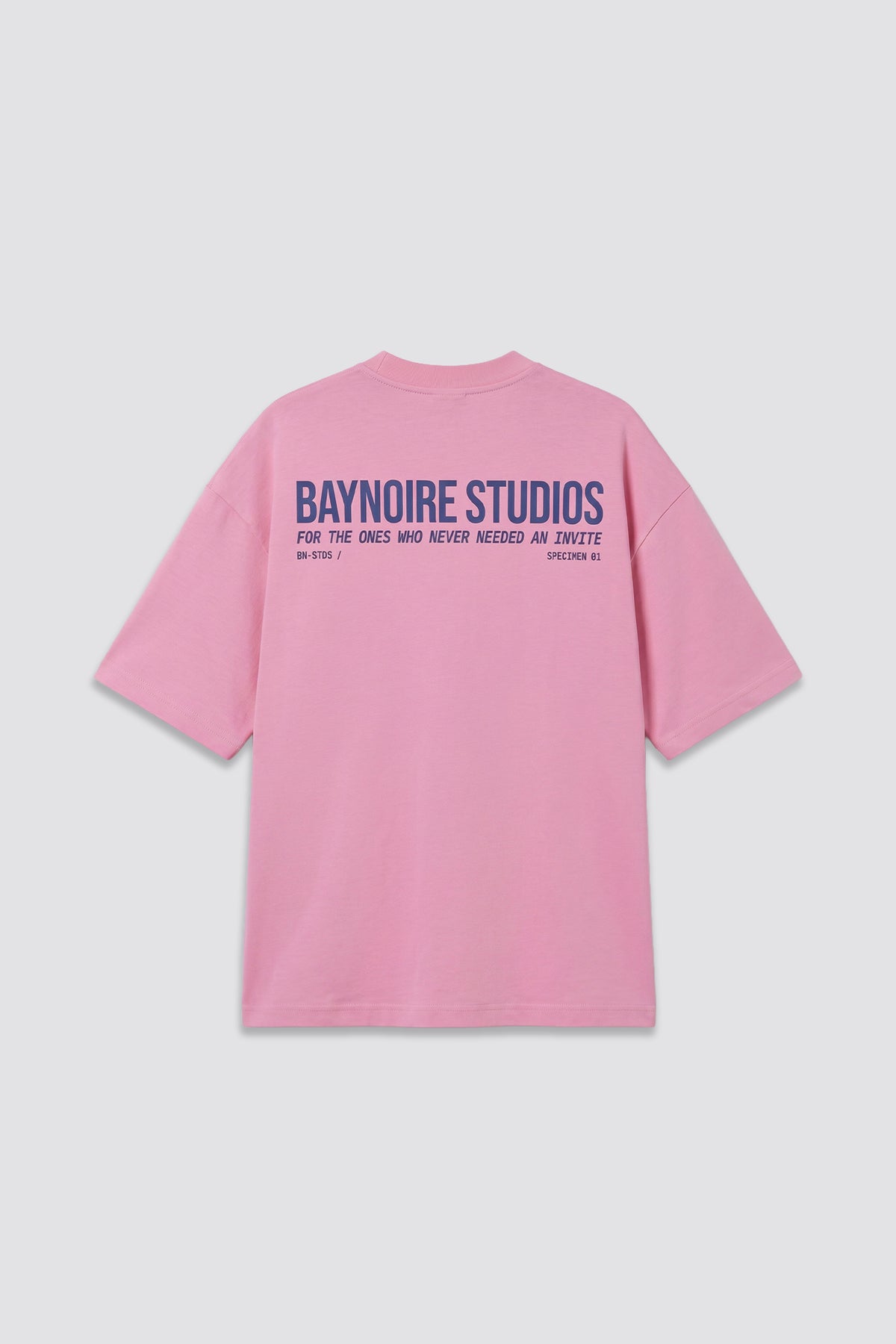 04X Oversized Pink Baynoire Studios E2 T-Shirt