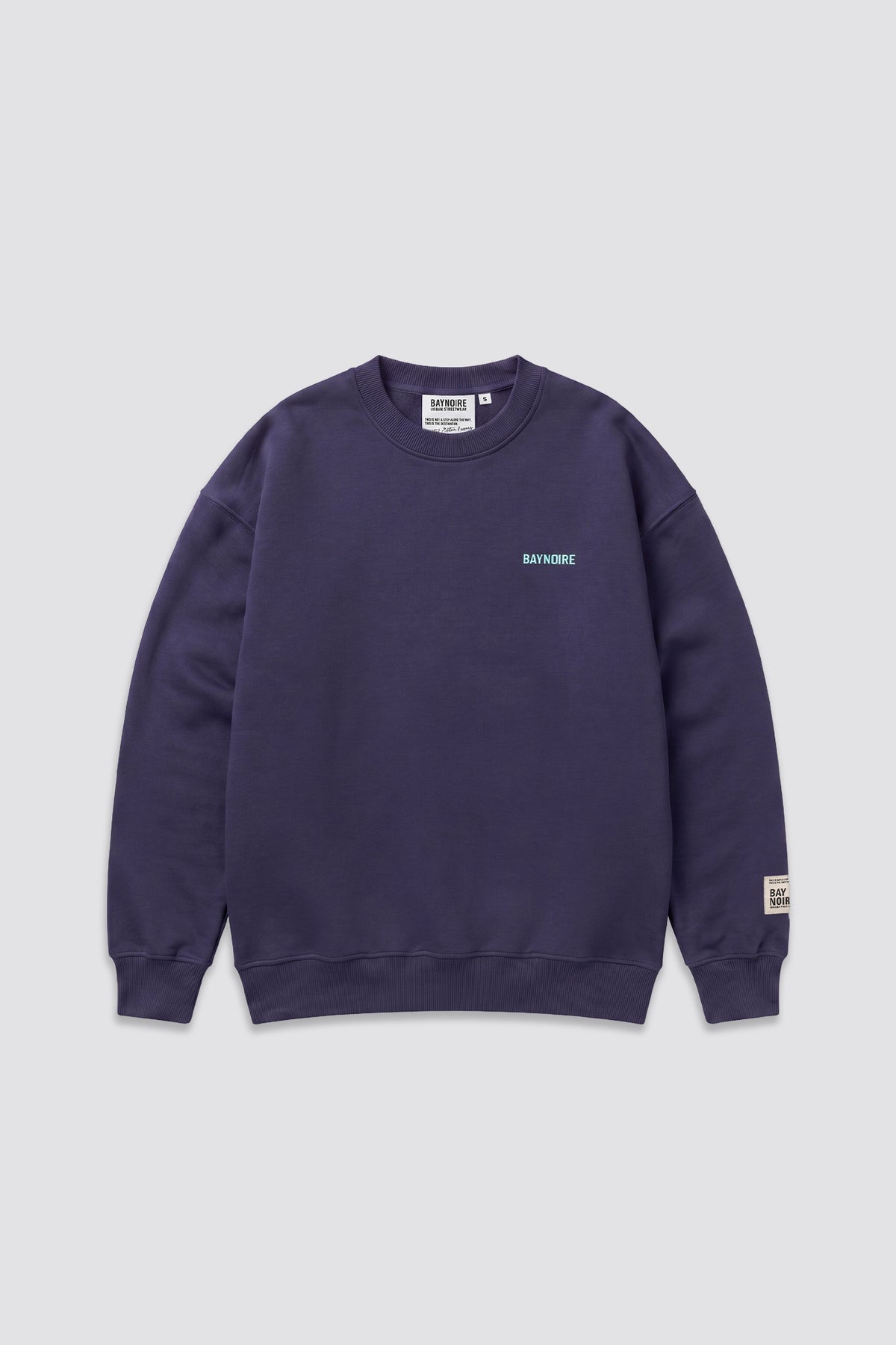 Purple Logo II PL Oversized Sweatshirt