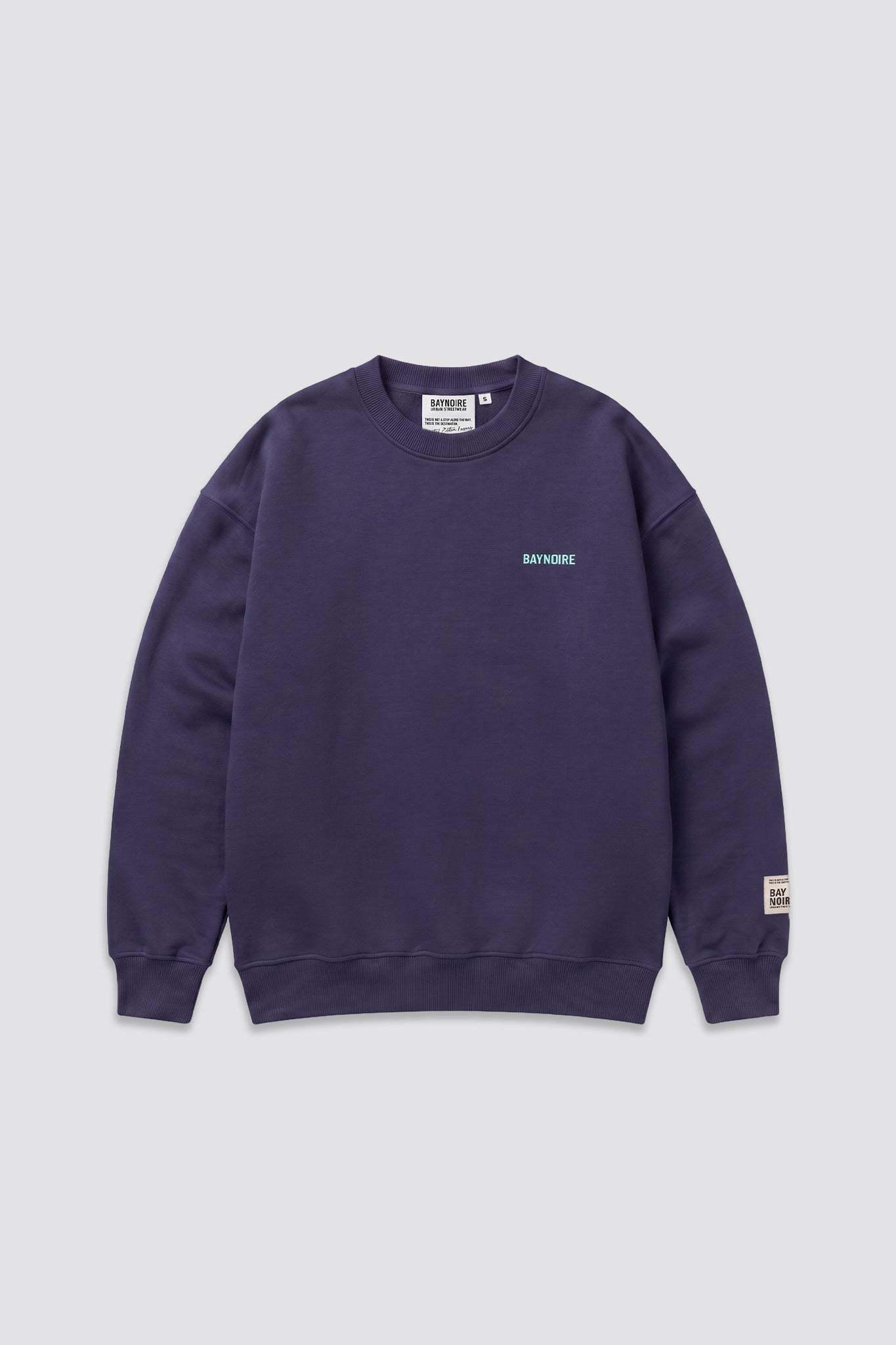 Purple Logo II PL Oversized Sweatshirt