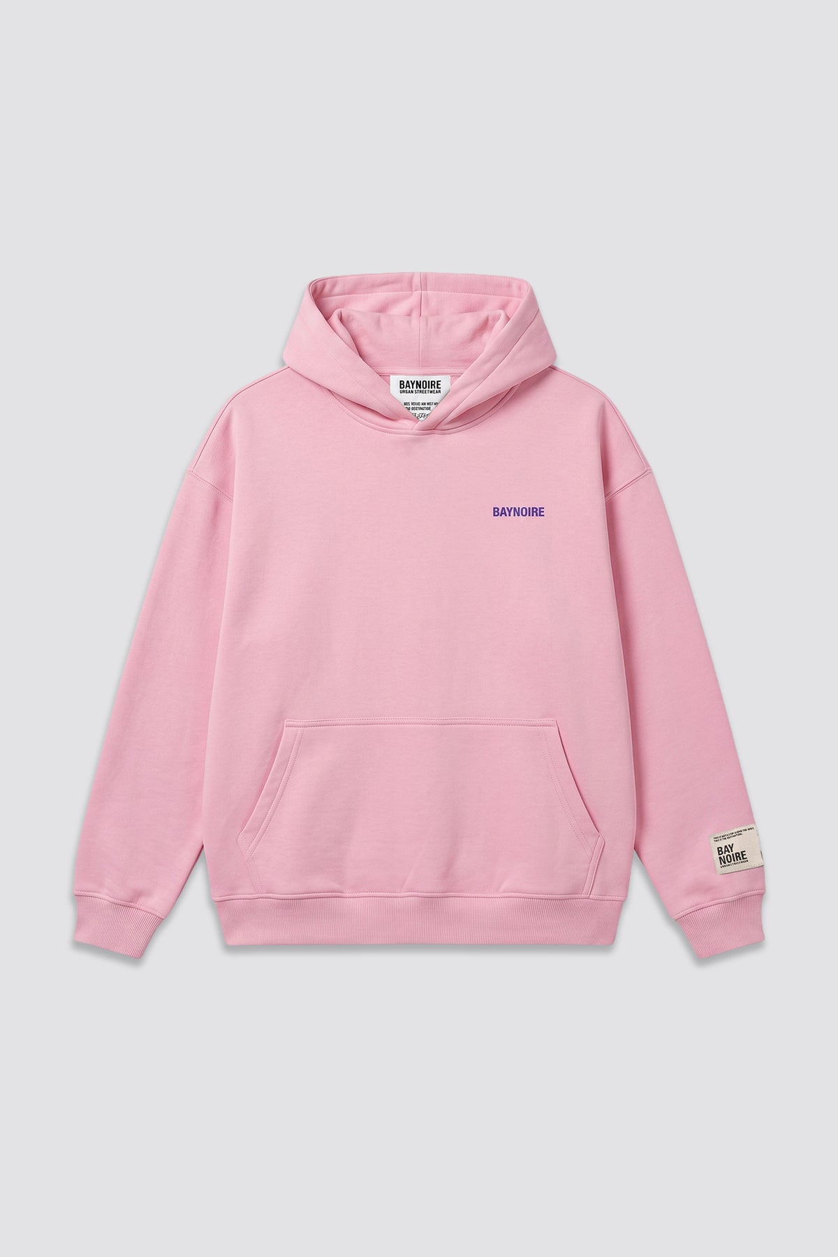 Pink Logo II PL Oversized Hoodie