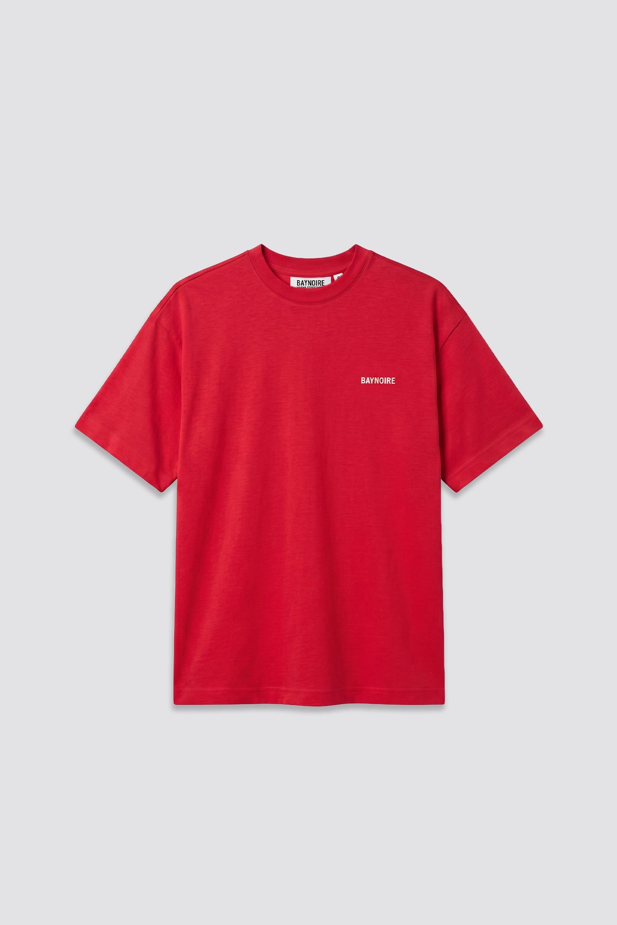 02P Oversized Red T-shirt