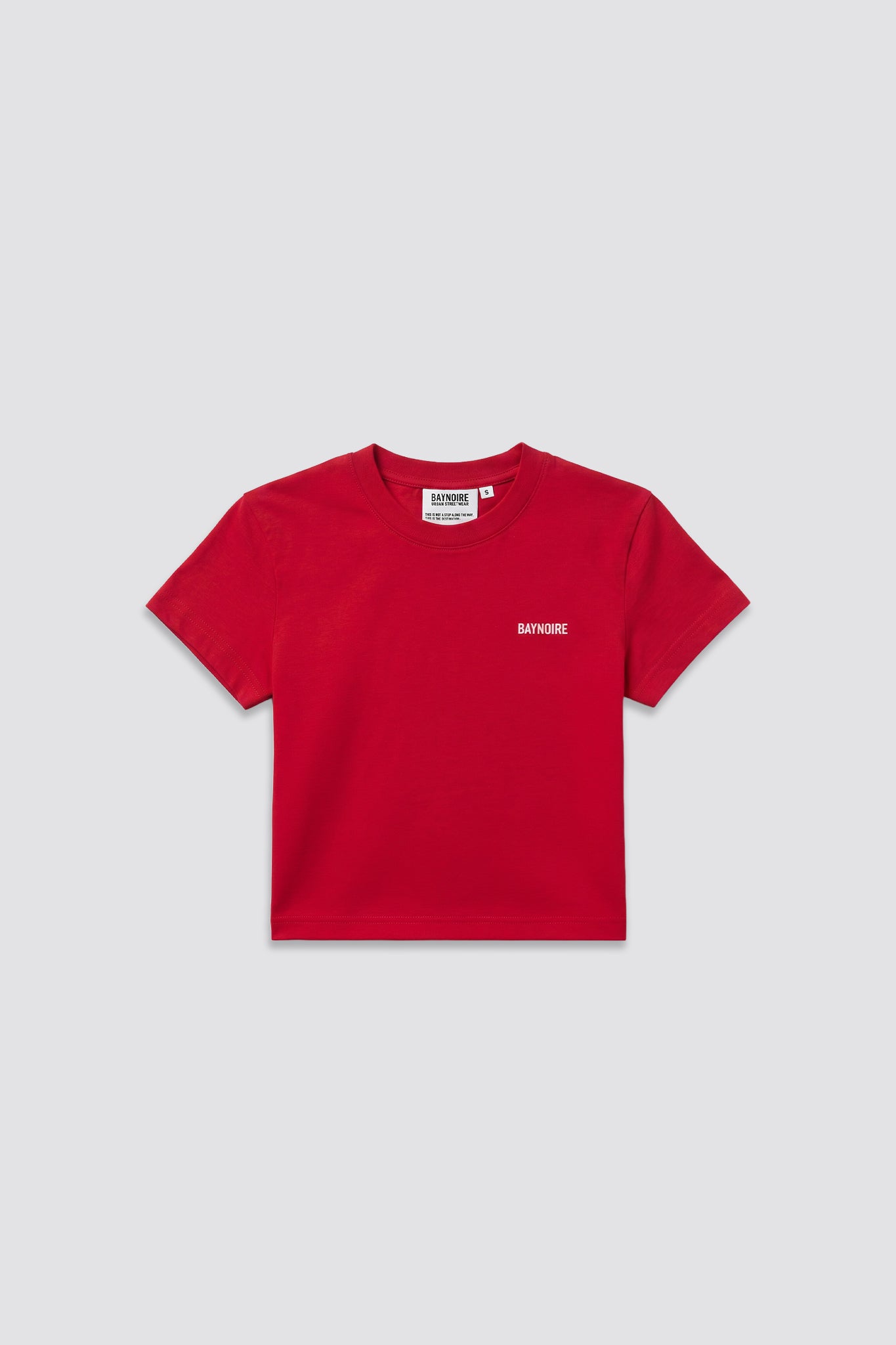 Red Logo PL Baby Tee