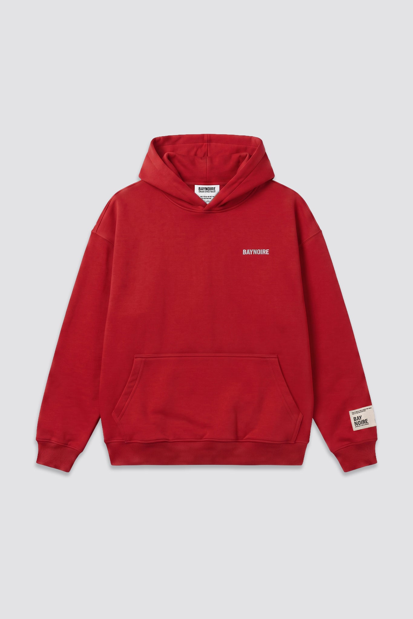 Red Logo II PL Oversized Hoodie