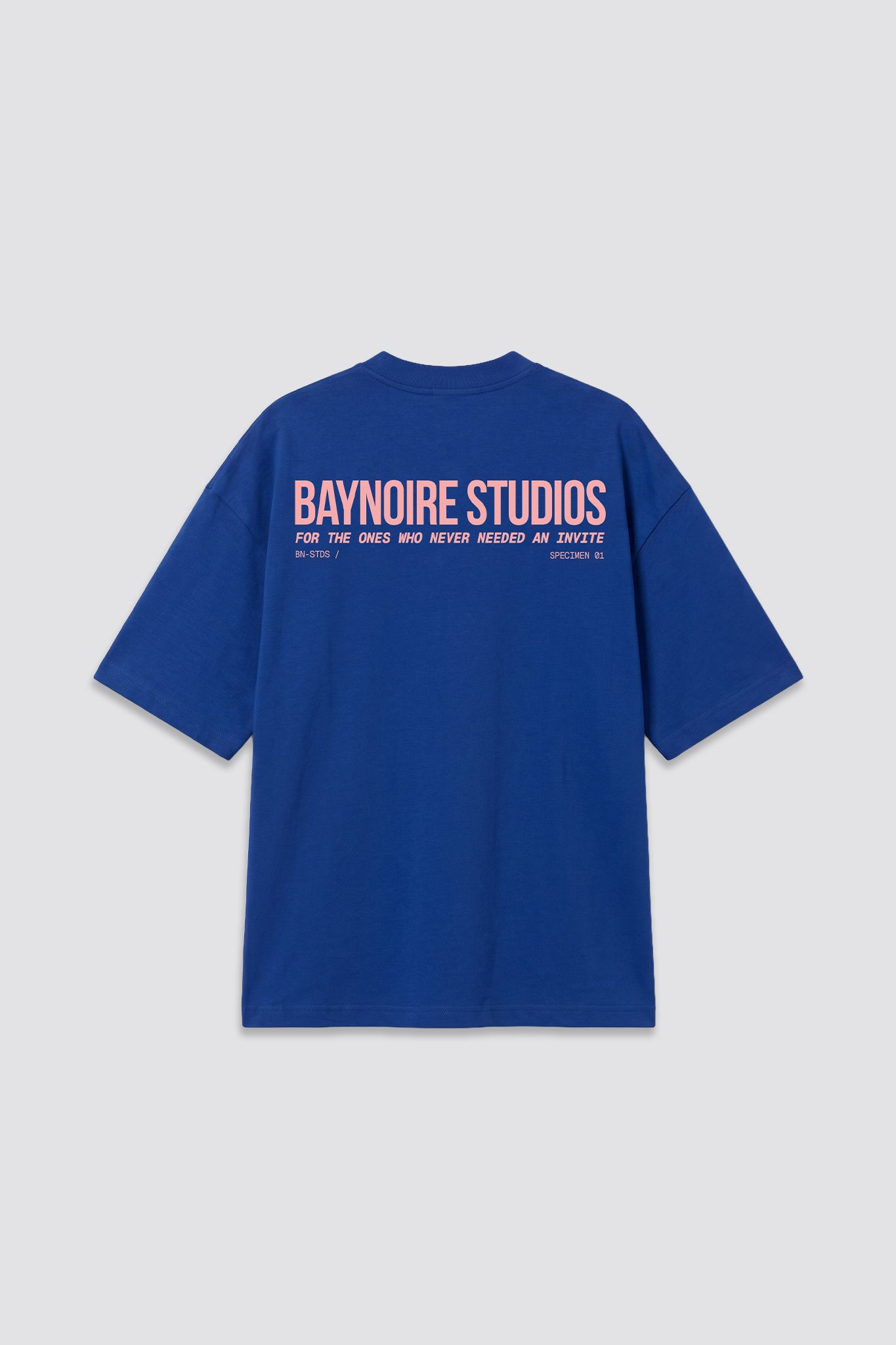 04X Oversized Royal Blue Baynoire Studios E2 T-Shirt