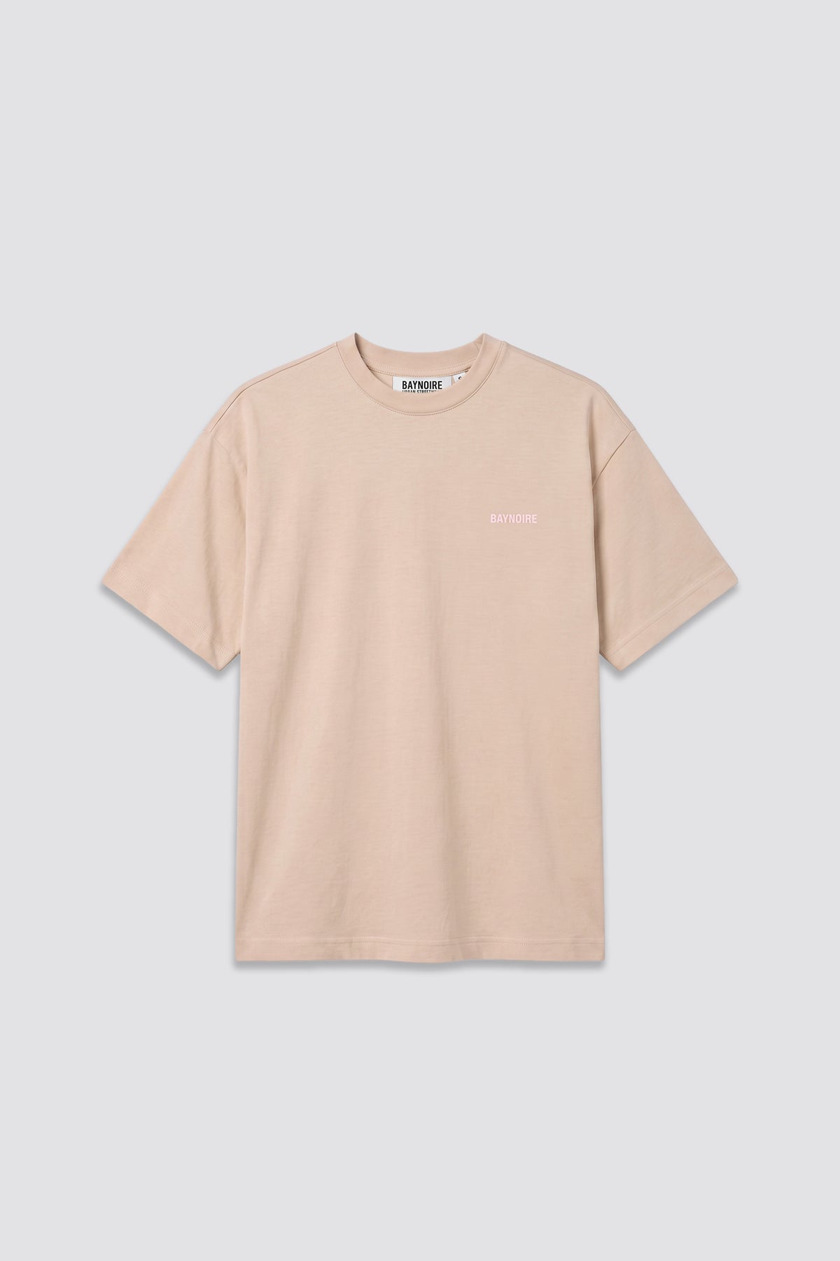 02P Oversized Taupe T-shirt