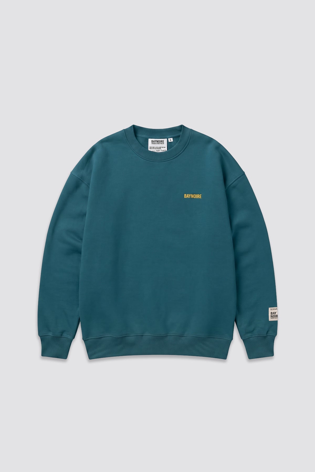 Teal Logo II PL Oversized Sweatshirt