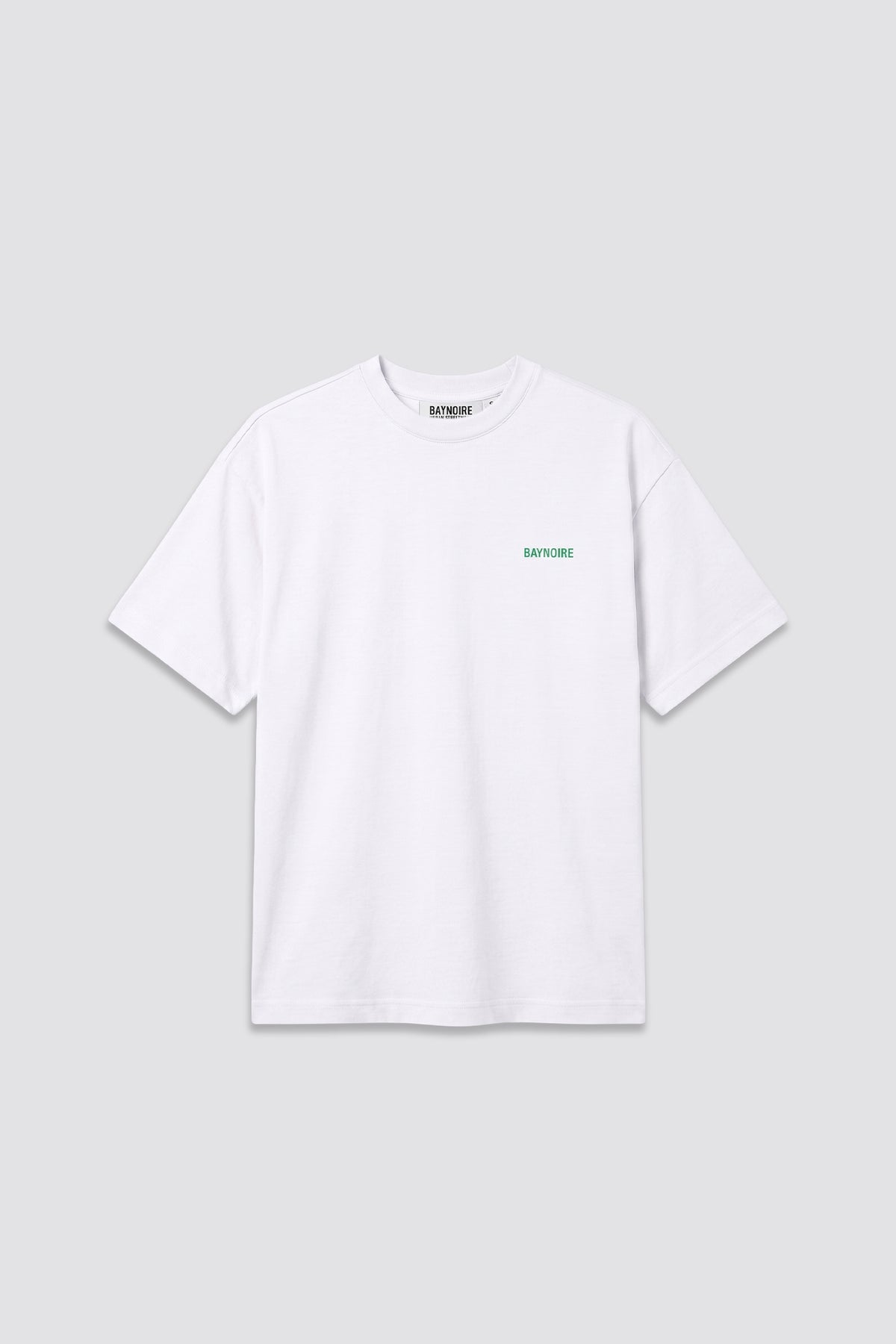02P Oversized White T-shirt