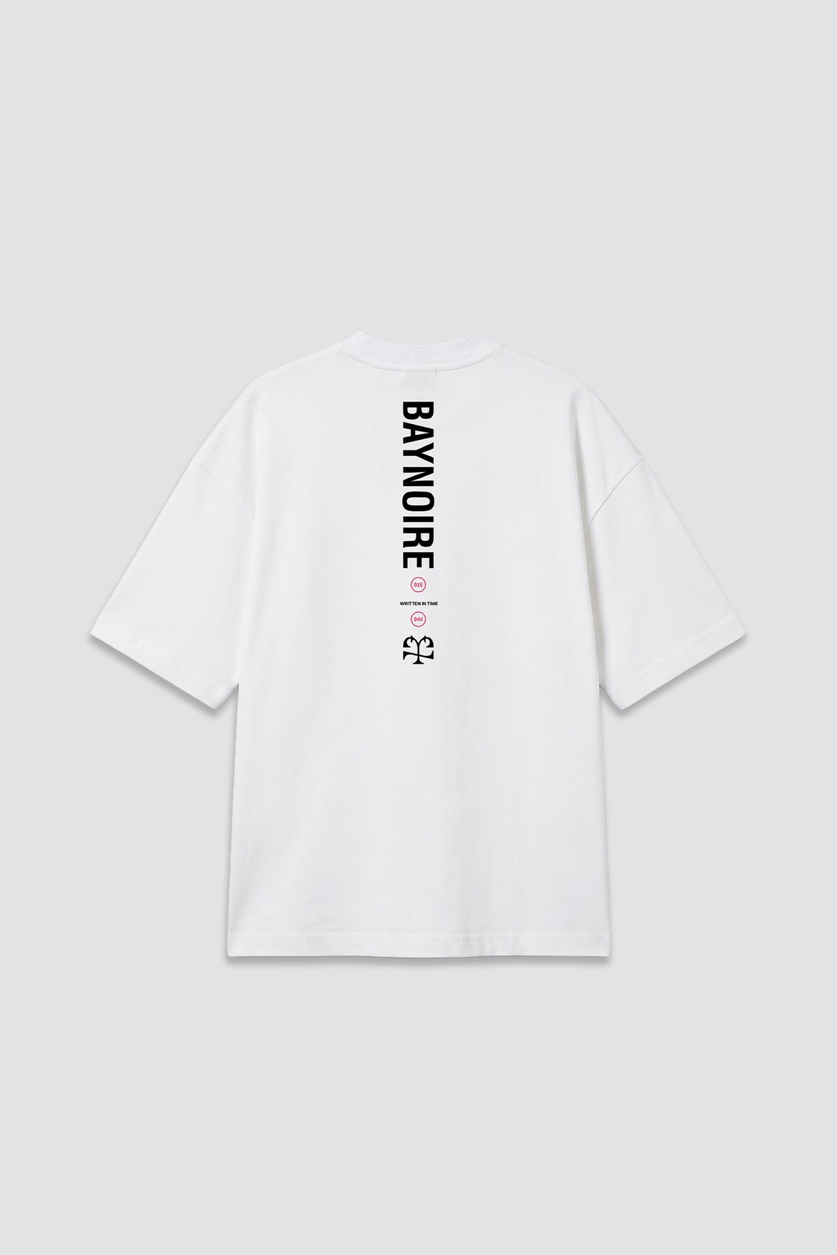 04X Oversized White Baynoire 01E/04X T-Shirt