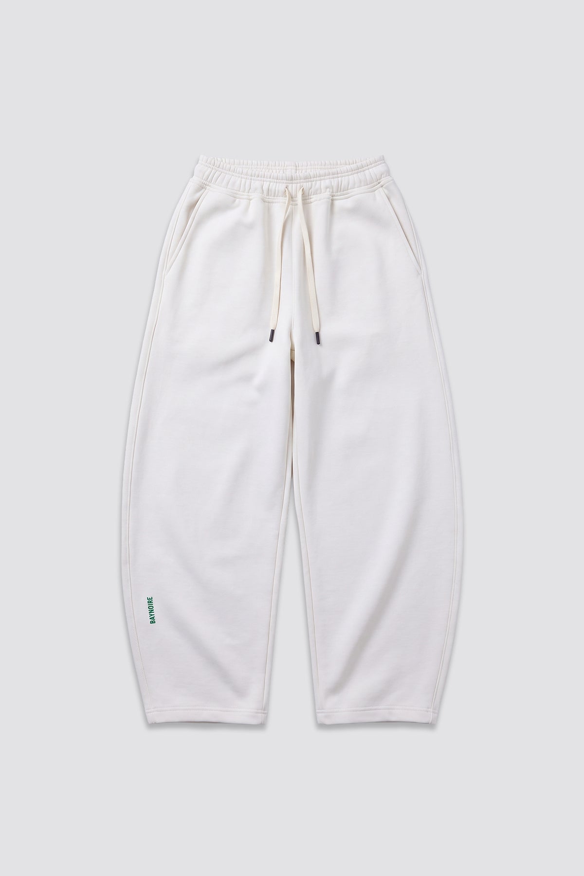 02P Balloon White Sweatpants