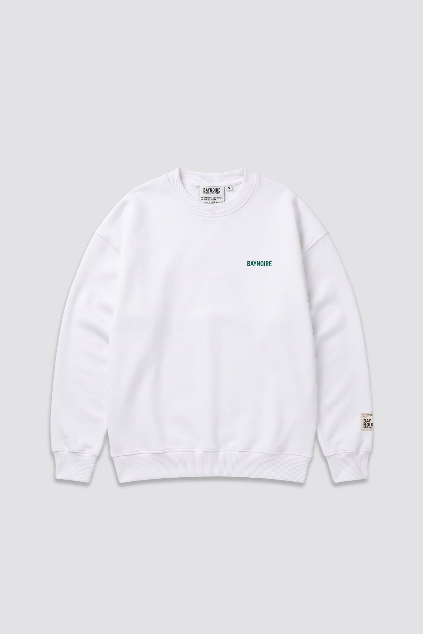 White Logo II PL Oversized Sweatshirt