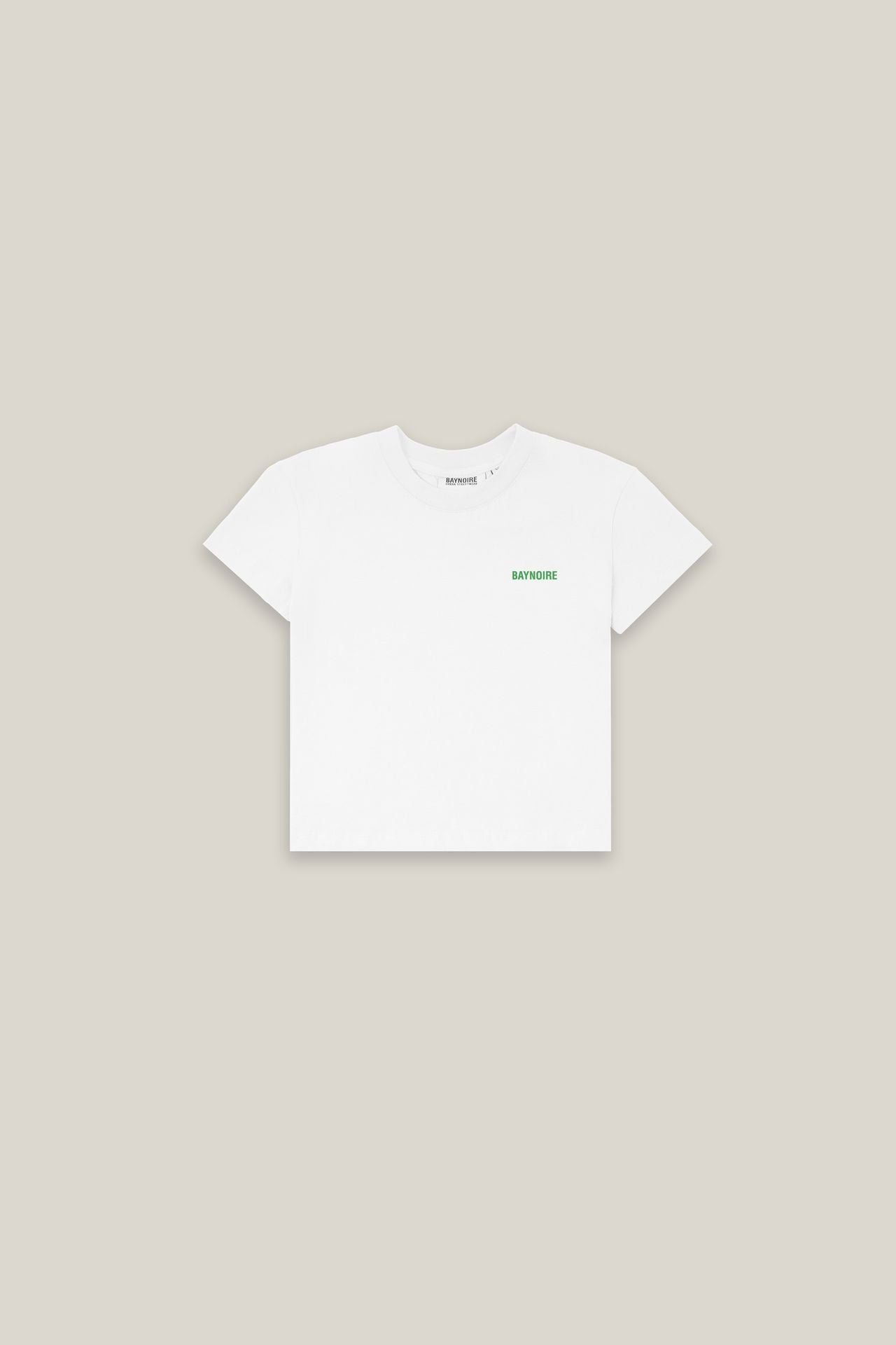 White Logo PL Baby Tee