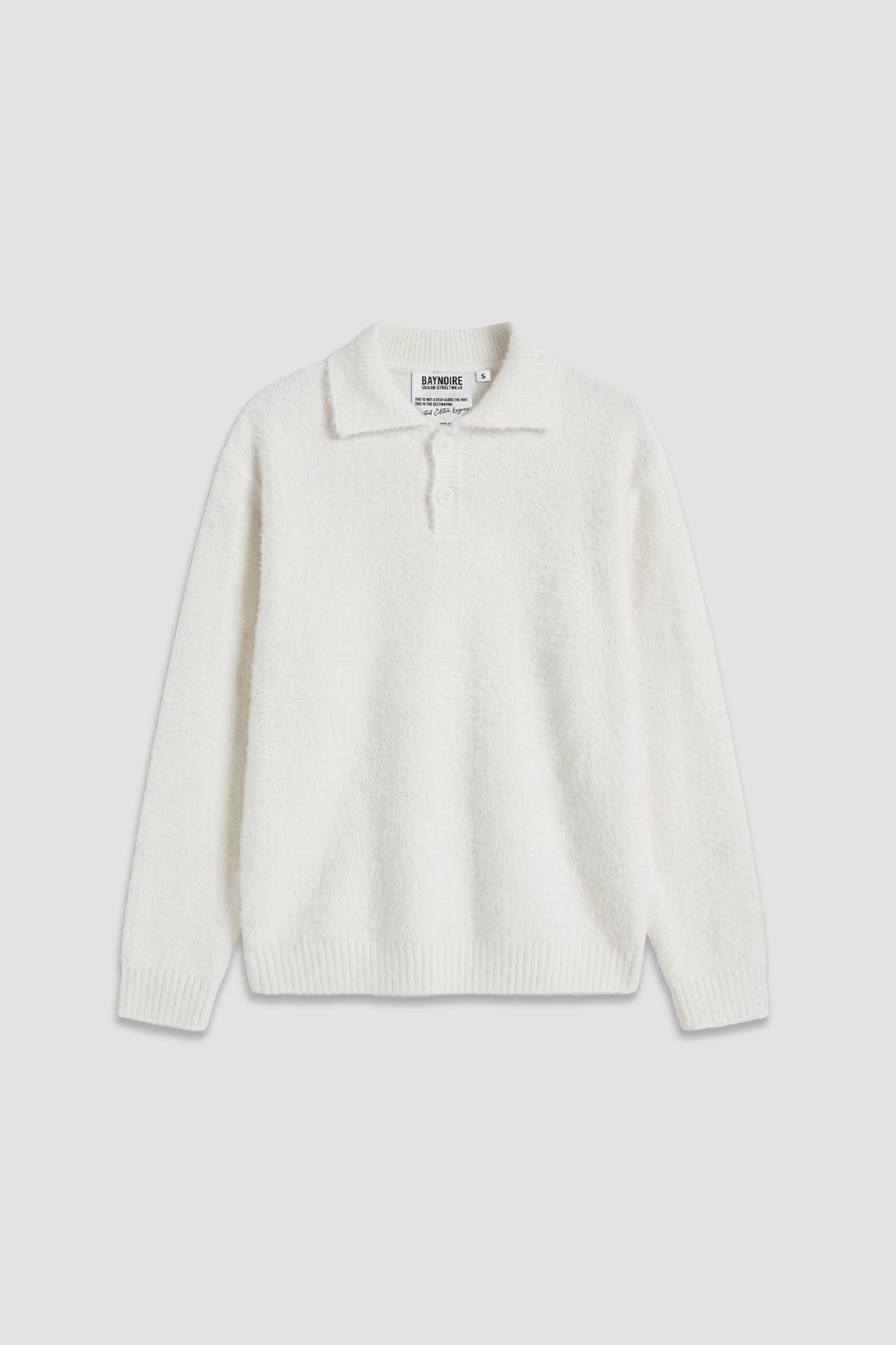 White Faux Fur Sweater