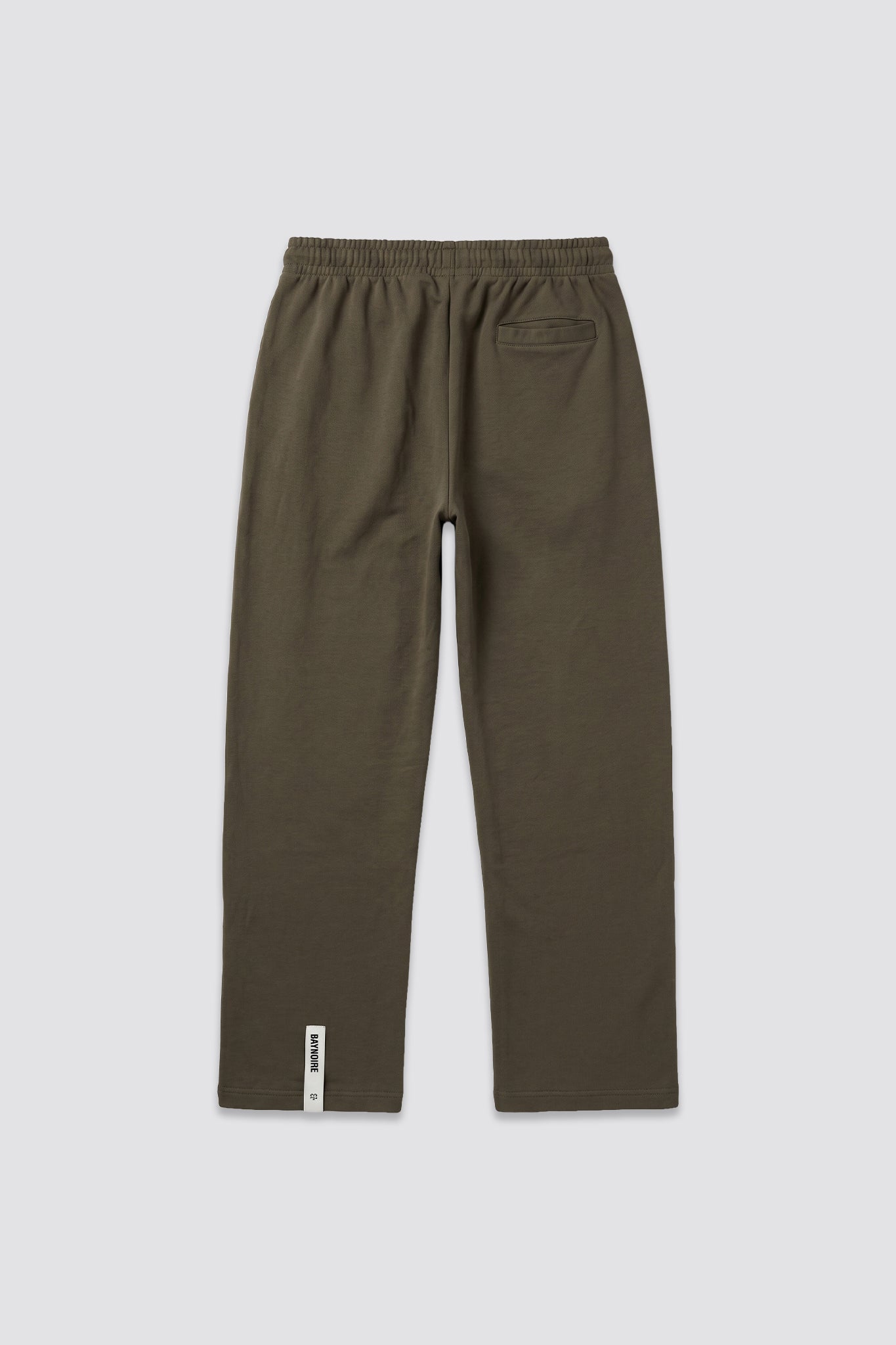01E Wide Leg Olive Lightweight Sweatpants
