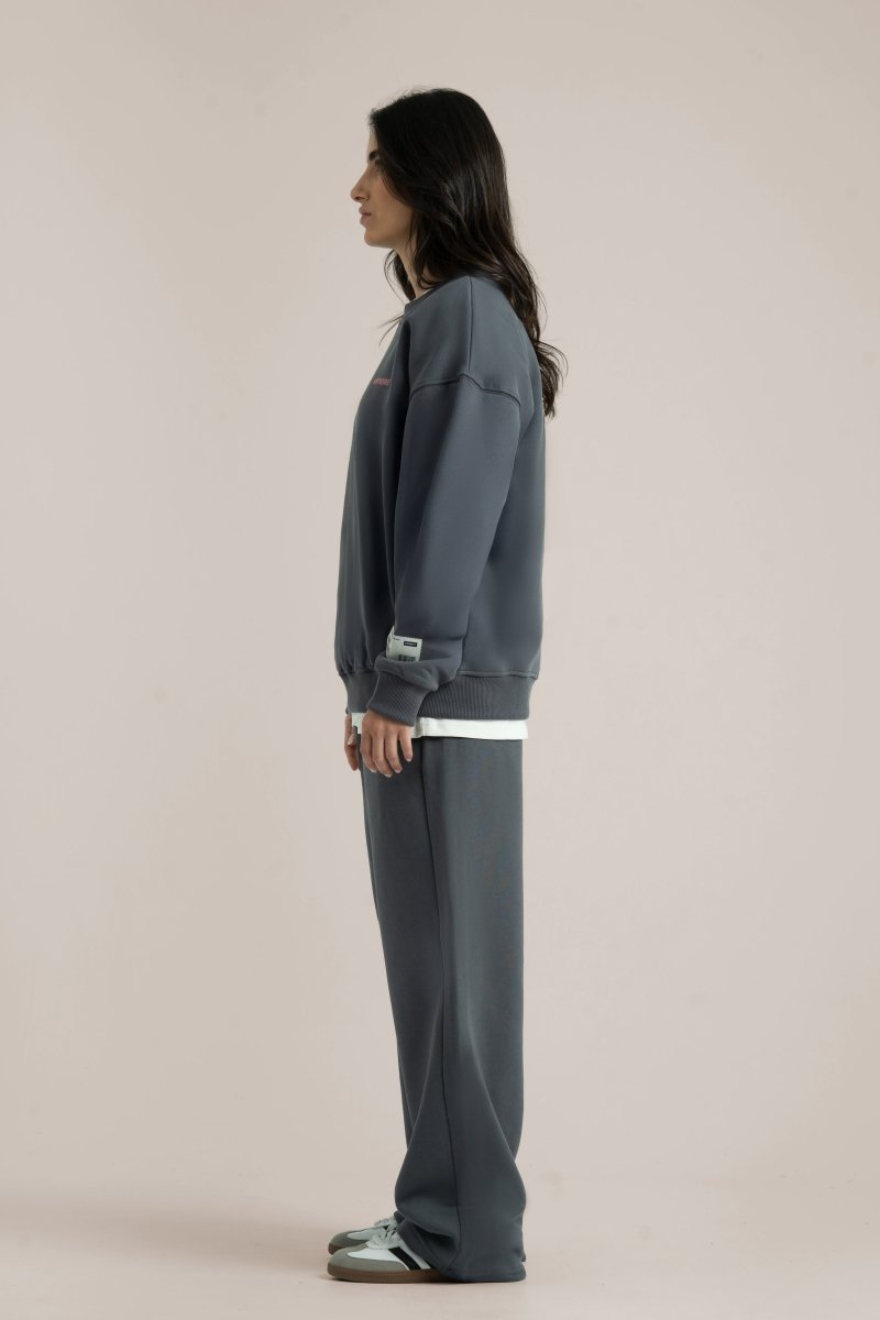 Anchor Logo II PL Oversized Sweatshirt - Baynoire