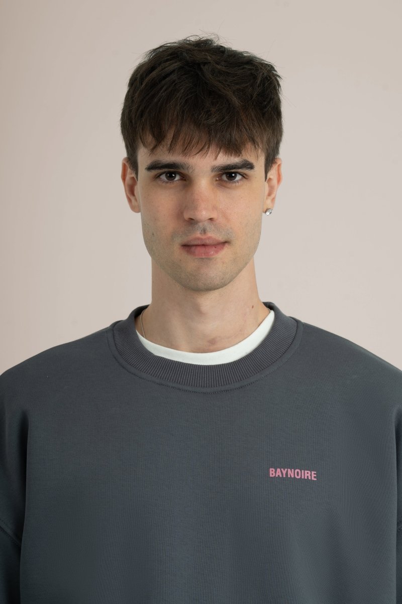 Anchor Logo II PL Oversized Sweatshirt - Baynoire