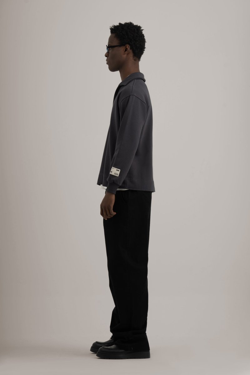 Anchor Polo Q - Zipper Sweatshirt - Baynoire