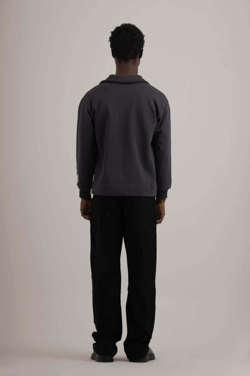 Anchor Polo Q - Zipper Sweatshirt - Baynoire
