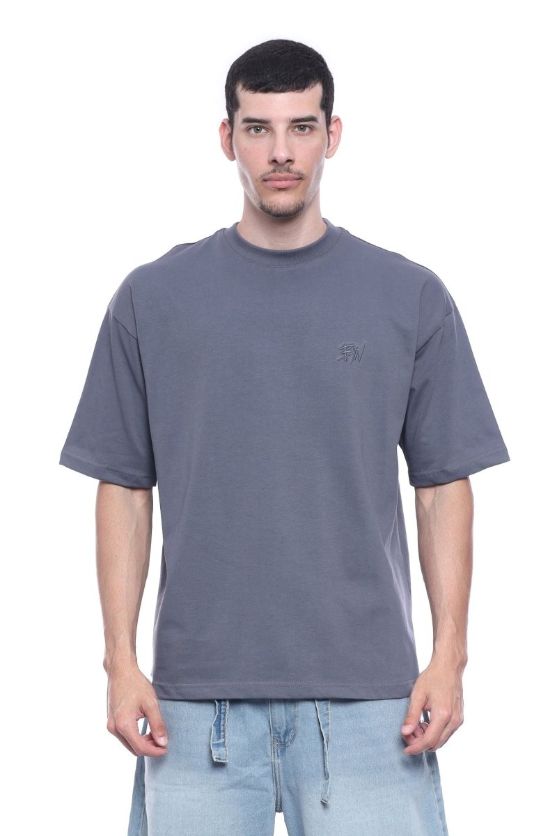 Anchor Varsity BYN Oversized T-shirt - Baynoire