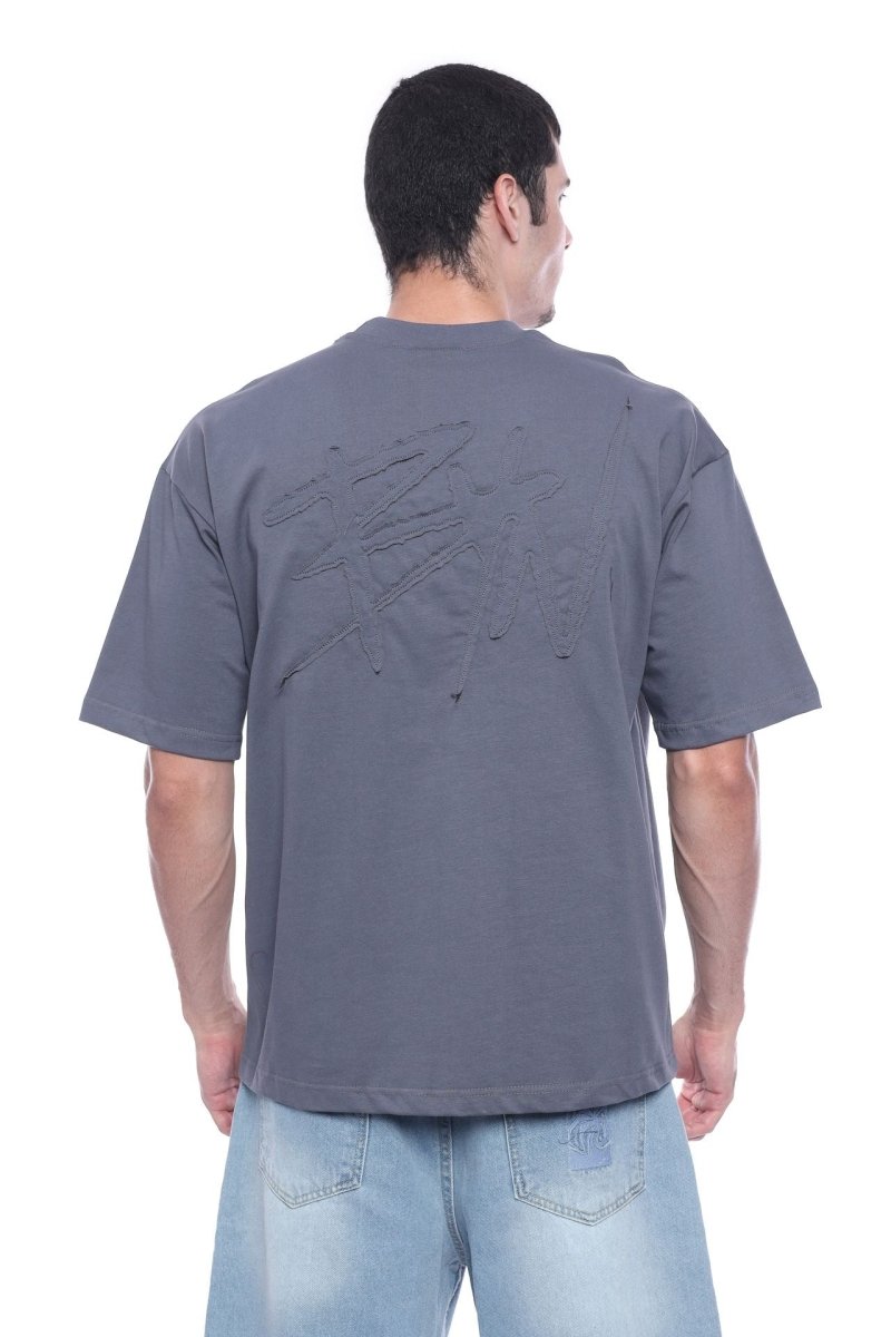 Anchor Varsity BYN Oversized T-shirt - Baynoire