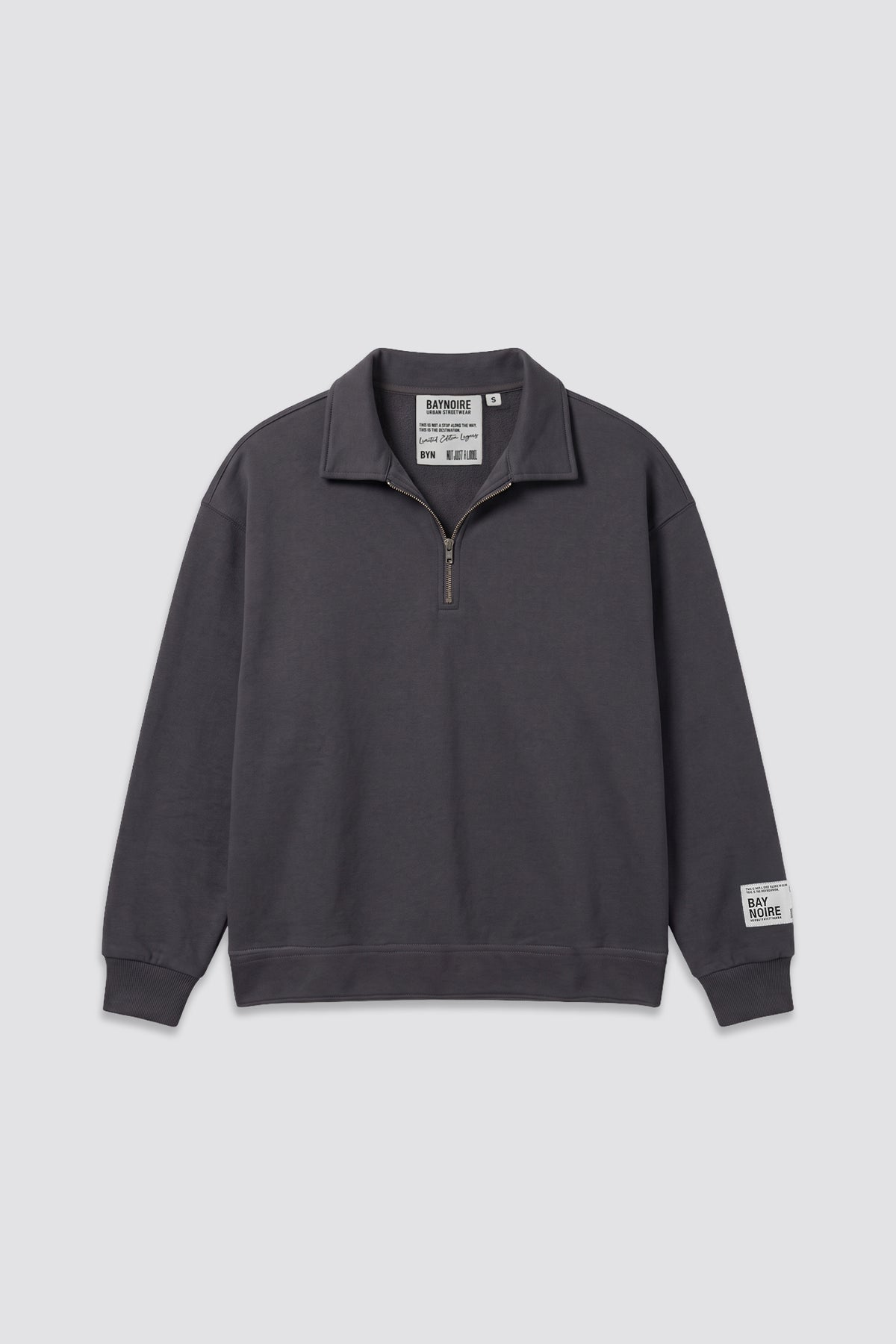 Anchor Polo Q-Zipper Sweatshirt