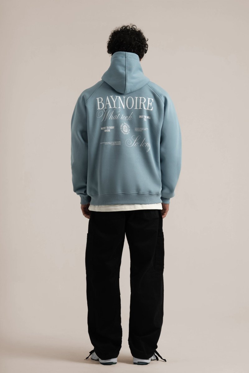 Baby Blue WTSL Hoodie - Baynoire