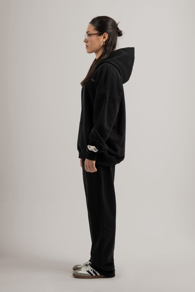Black BYN Core Hoodie - Baynoire