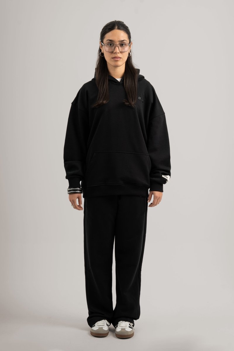Black BYN Core Hoodie - Baynoire