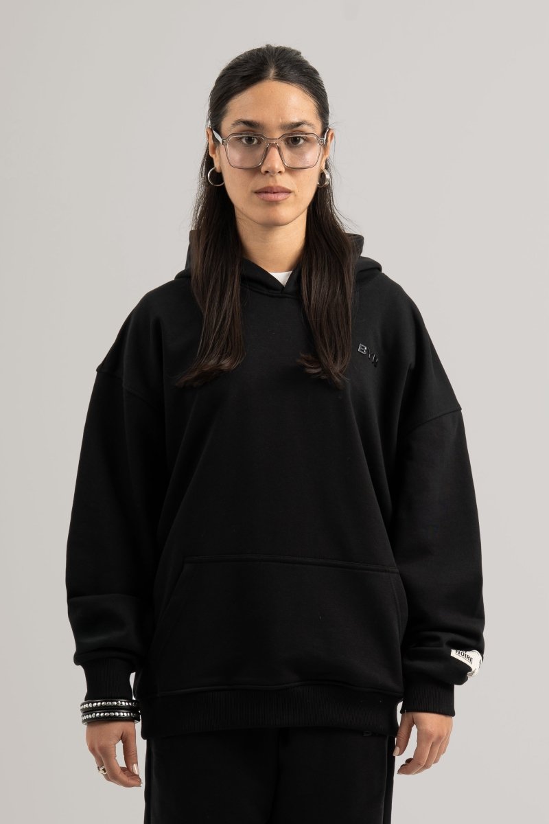 Black BYN Core Hoodie - Baynoire