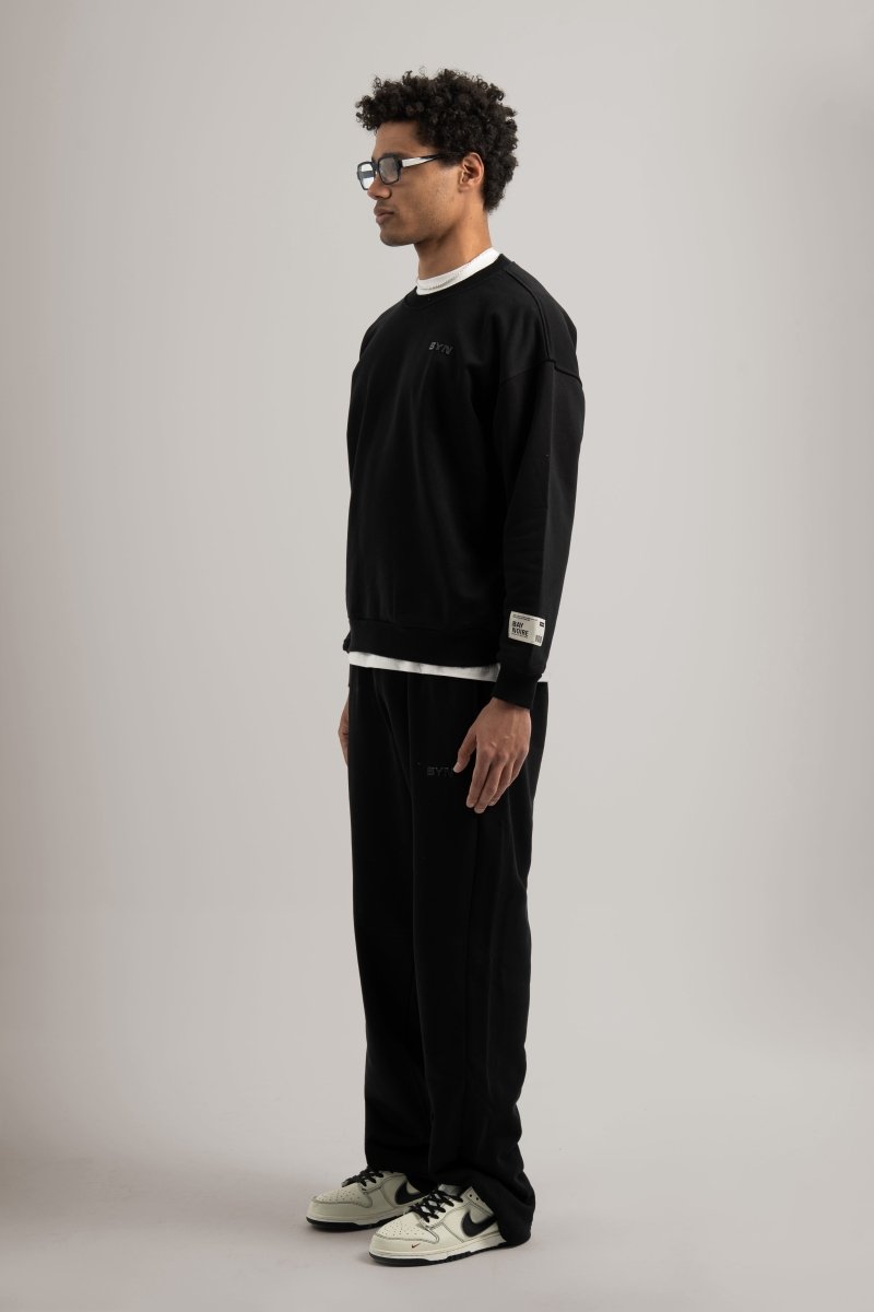 Black BYN Core Sweatshirt - Baynoire