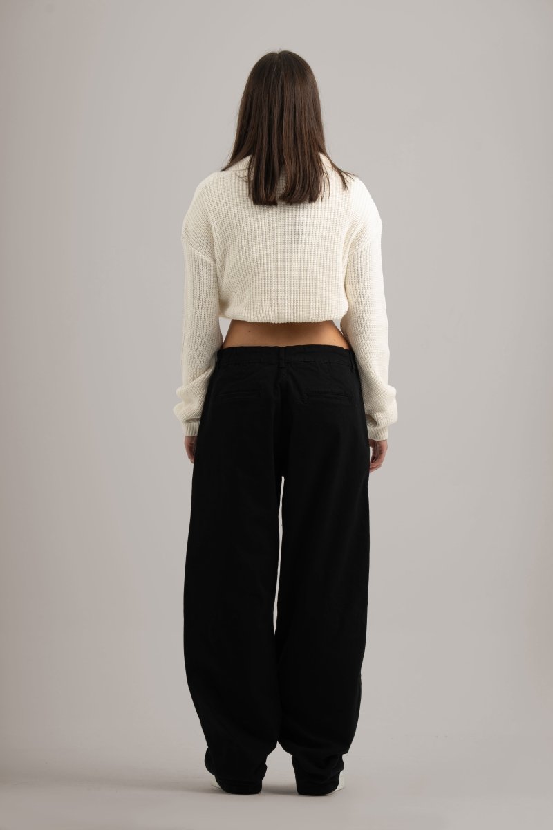 Black Chino Pants - Baynoire