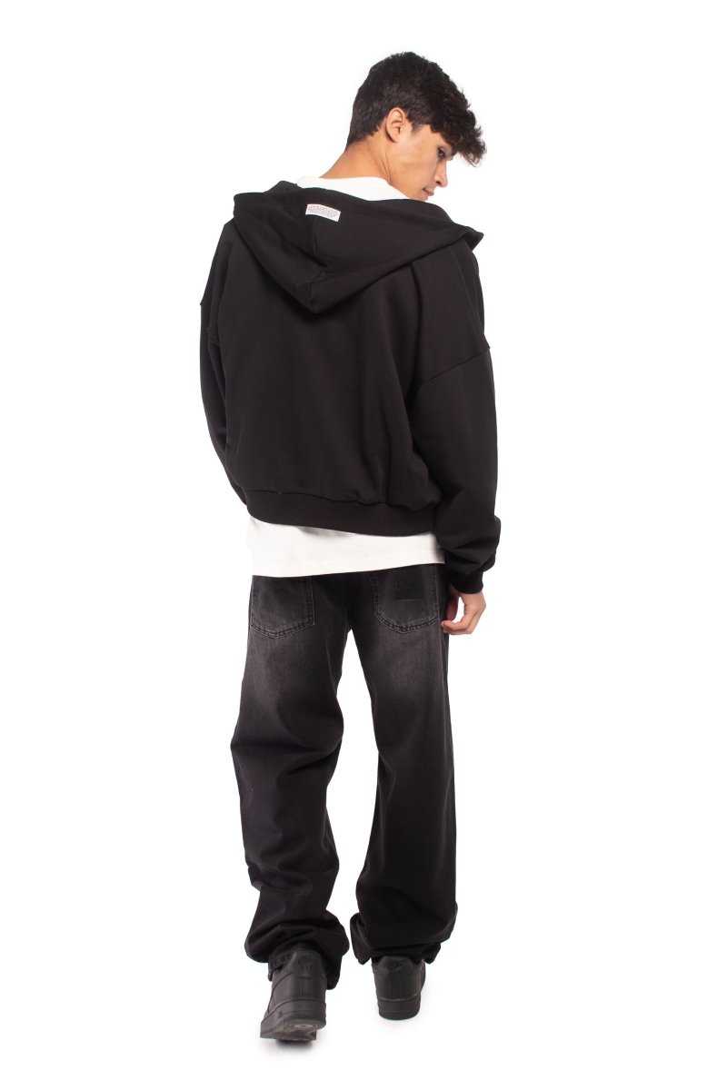 Black Core Boxy Jacket - Baynoire