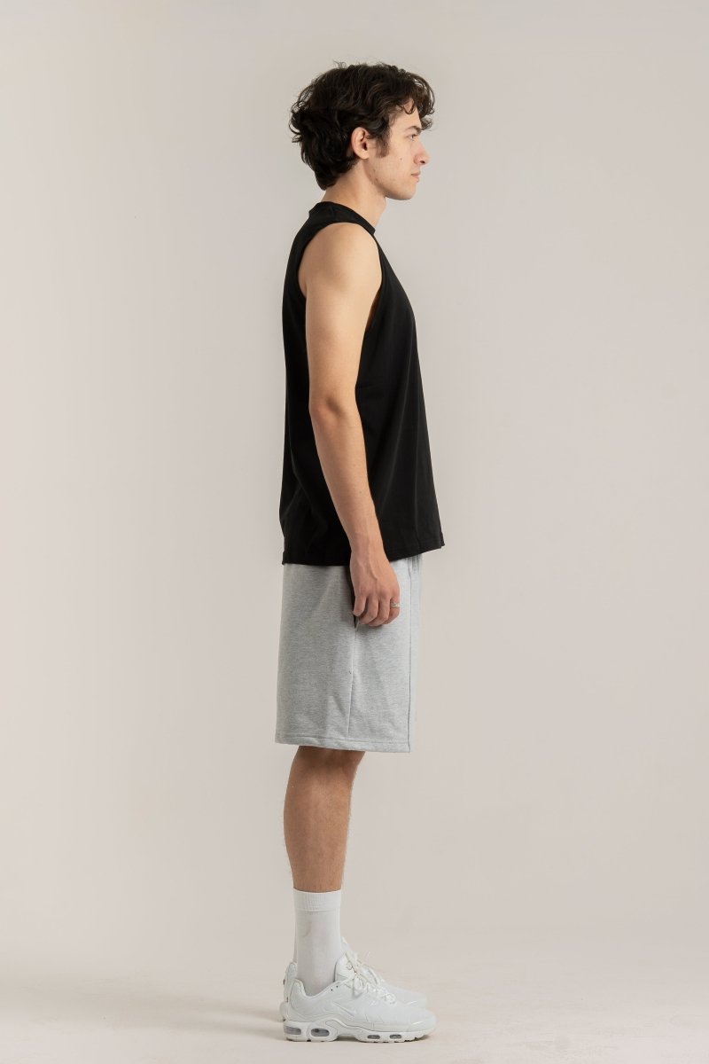 Black Logo II PL Sleeveless T-shirt - Baynoire